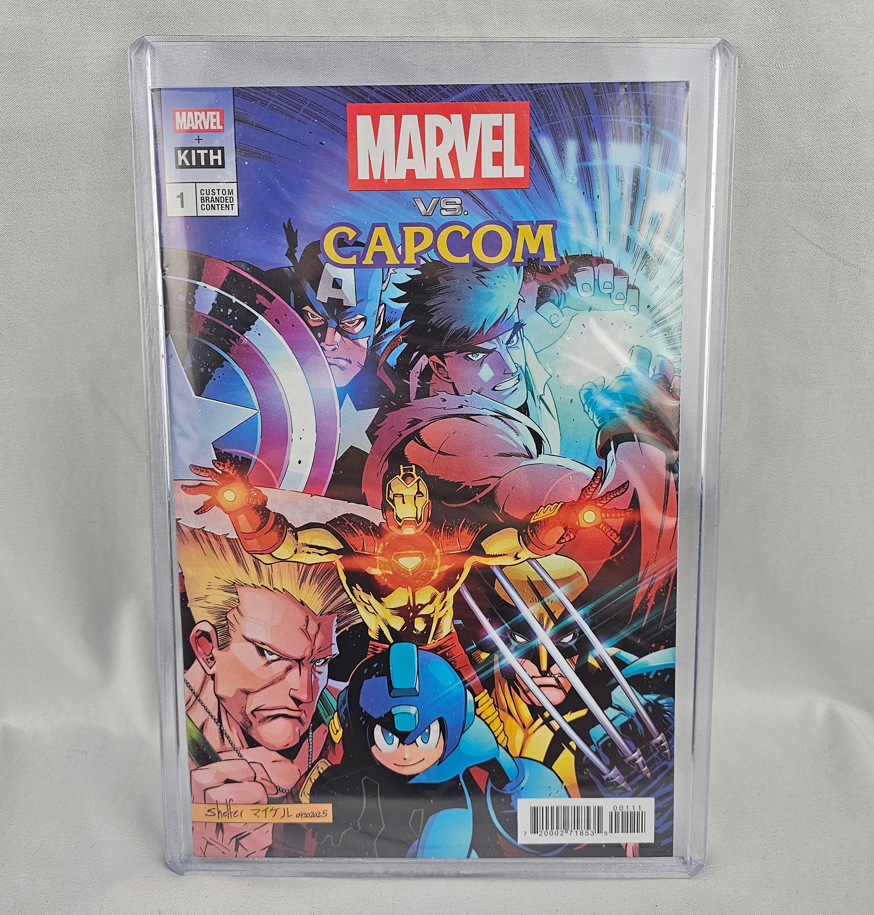 Kith Kith x Marvel vs Capcom Comic Book Issue #1 2025 New SEALED Size ONE SIZE - 1 Thumbnail