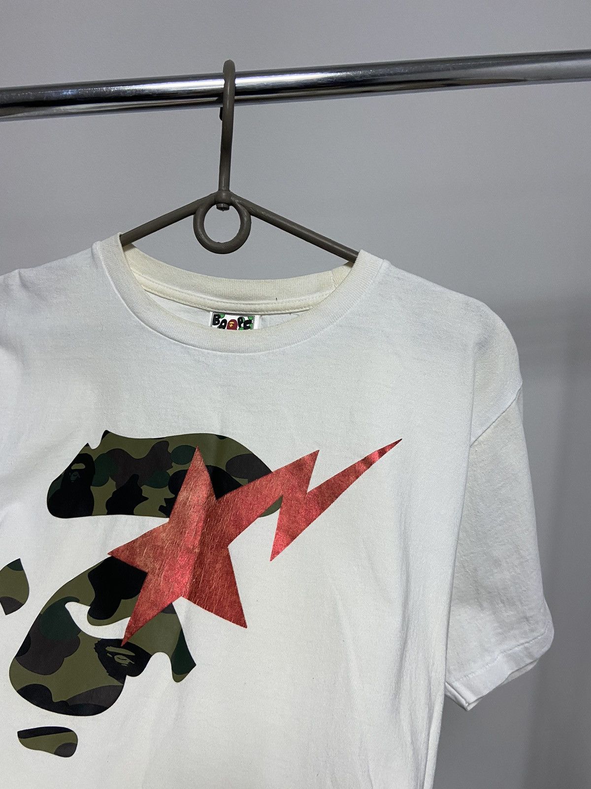 Bape Bape ape face sta vintage big logo Size US M / EU 48-50 / 2 - 11 Thumbnail