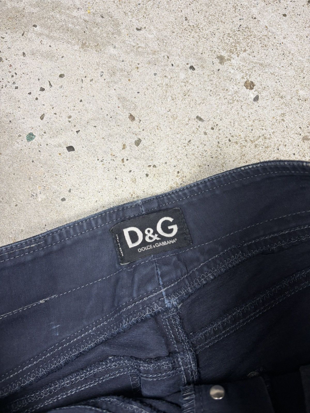 Dolce & Gabbana FW 2003 Dolce & Gabbana Utility Bronze Gradient Cargo Pants Size US 30 / EU 46 - 13 Thumbnail