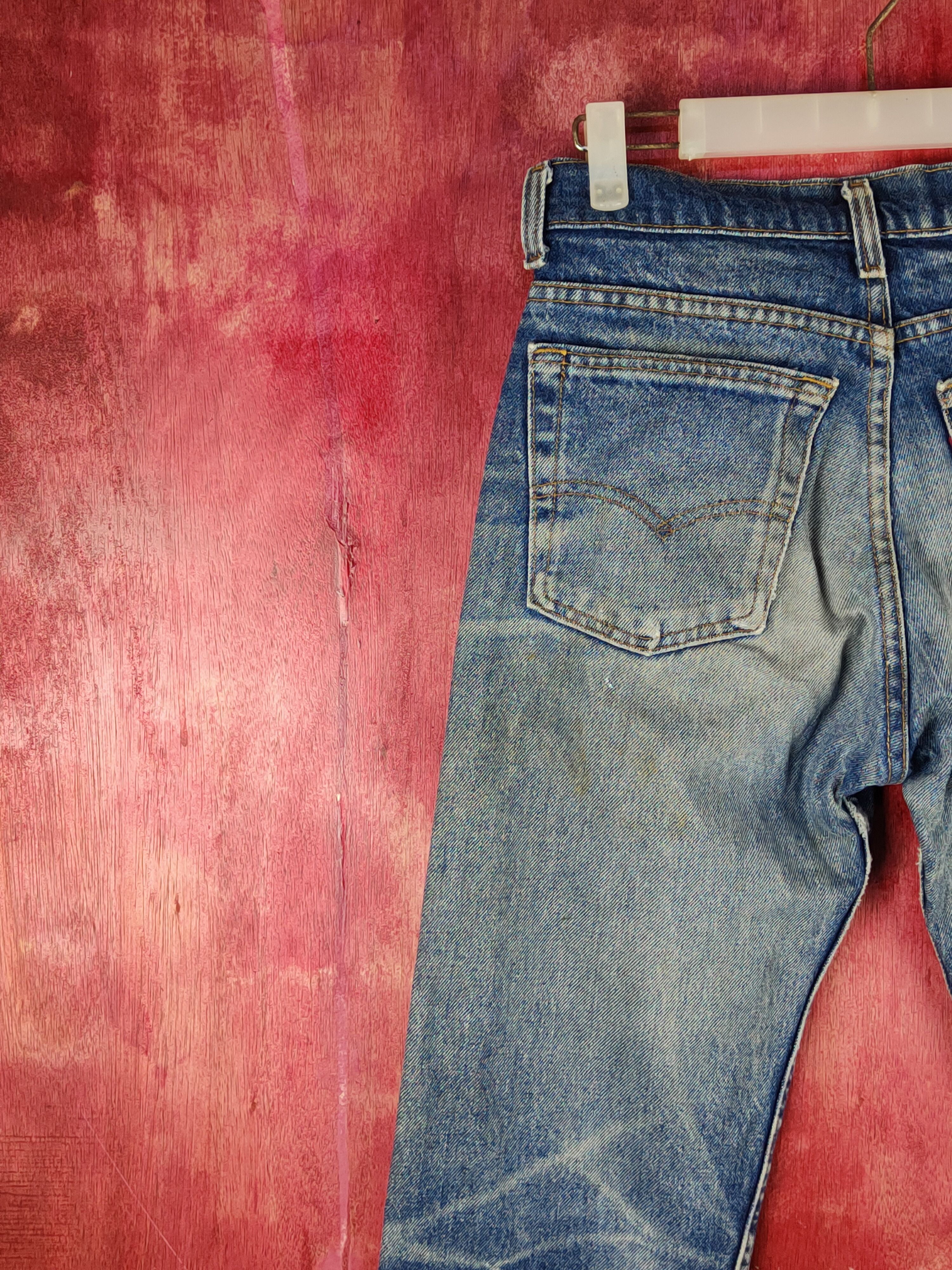 Levi's DL 505 Levi's vintage Distressed ripped Denim #S1595 Size US 28 / EU 44 - 10 Thumbnail