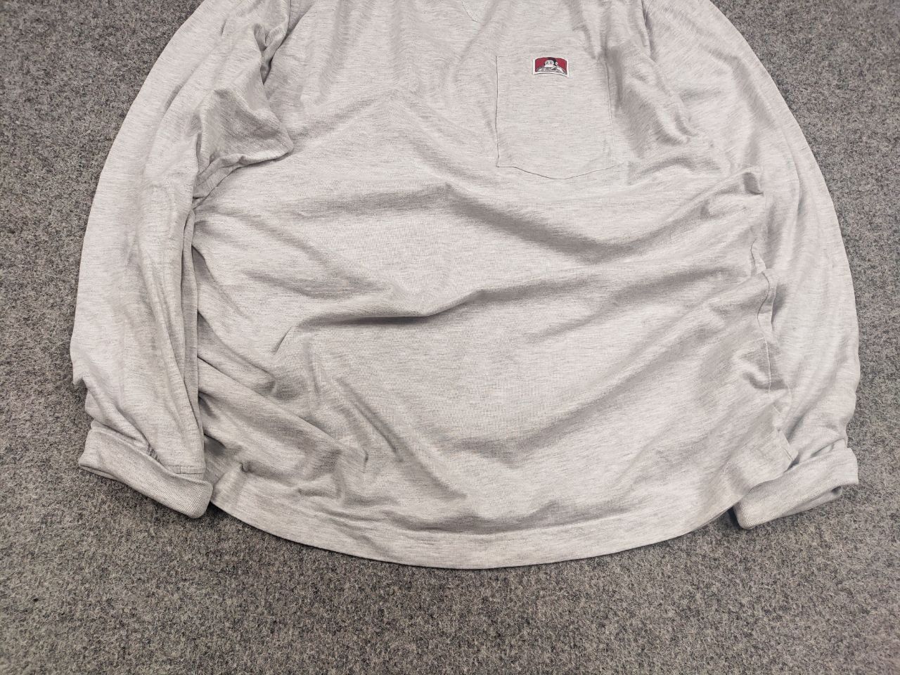 Ben Davis Vintage Ben Davis Design Oversized Logo Gray Long Sleeve Size US L / EU 52-54 / 3 - 5 Thumbnail