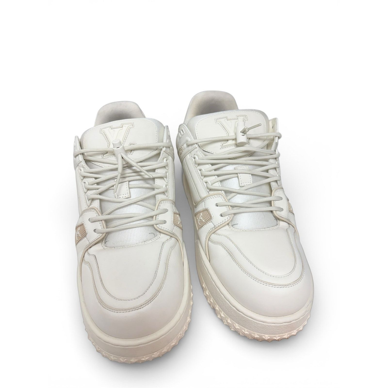 Louis Vuitton Louis Vuitton Maxi Trainer ' White ' | Size 11LV Size US 13 / EU 46 - 4 Thumbnail
