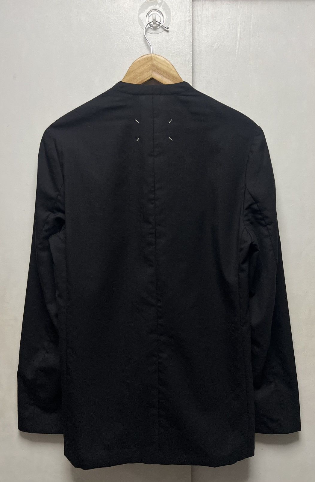 Maison Margiela Maison Margiela - S/S 18’ - Collarless Blazer Size 46S - 21 Thumbnail
