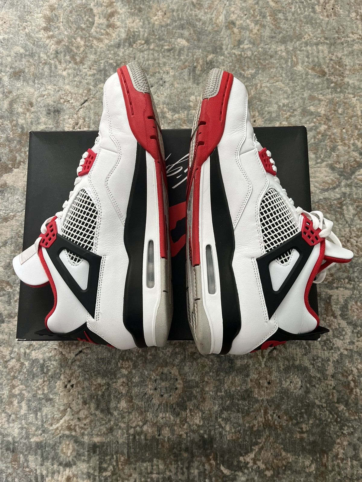 Jordan Brand Jordan 4 Fire Red Size US 13 / EU 46 - 4 Thumbnail