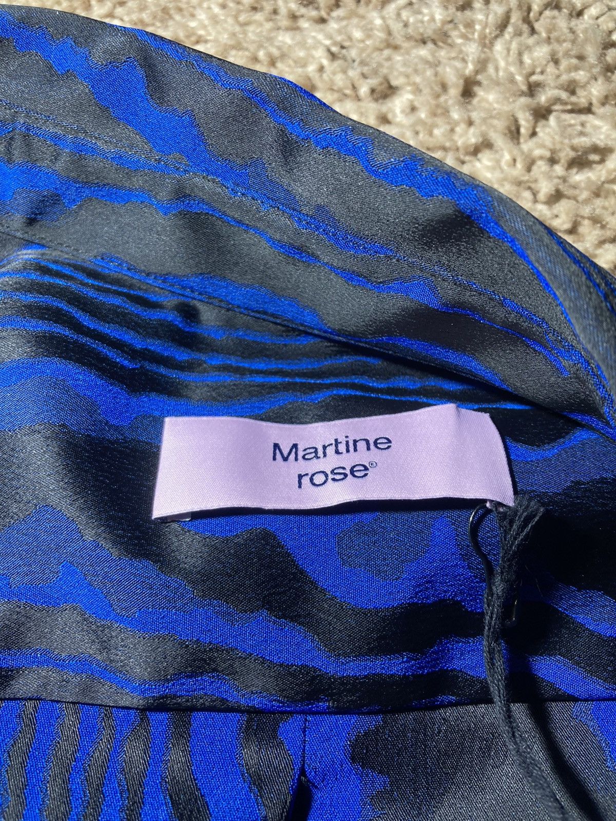 Martine Rose New AW24 Martine Rose Classic Bark Stripe Shirt 2024 Print Size US S / EU 44-46 / 1 - 5 Thumbnail