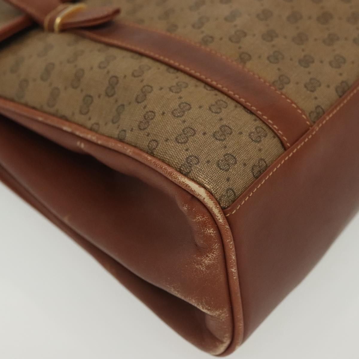 Gucci GUCCI Micro GG Supreme Hand Bag Pvc Beige Gold 000 46 000 46 Size ONE SIZE - 10 Thumbnail
