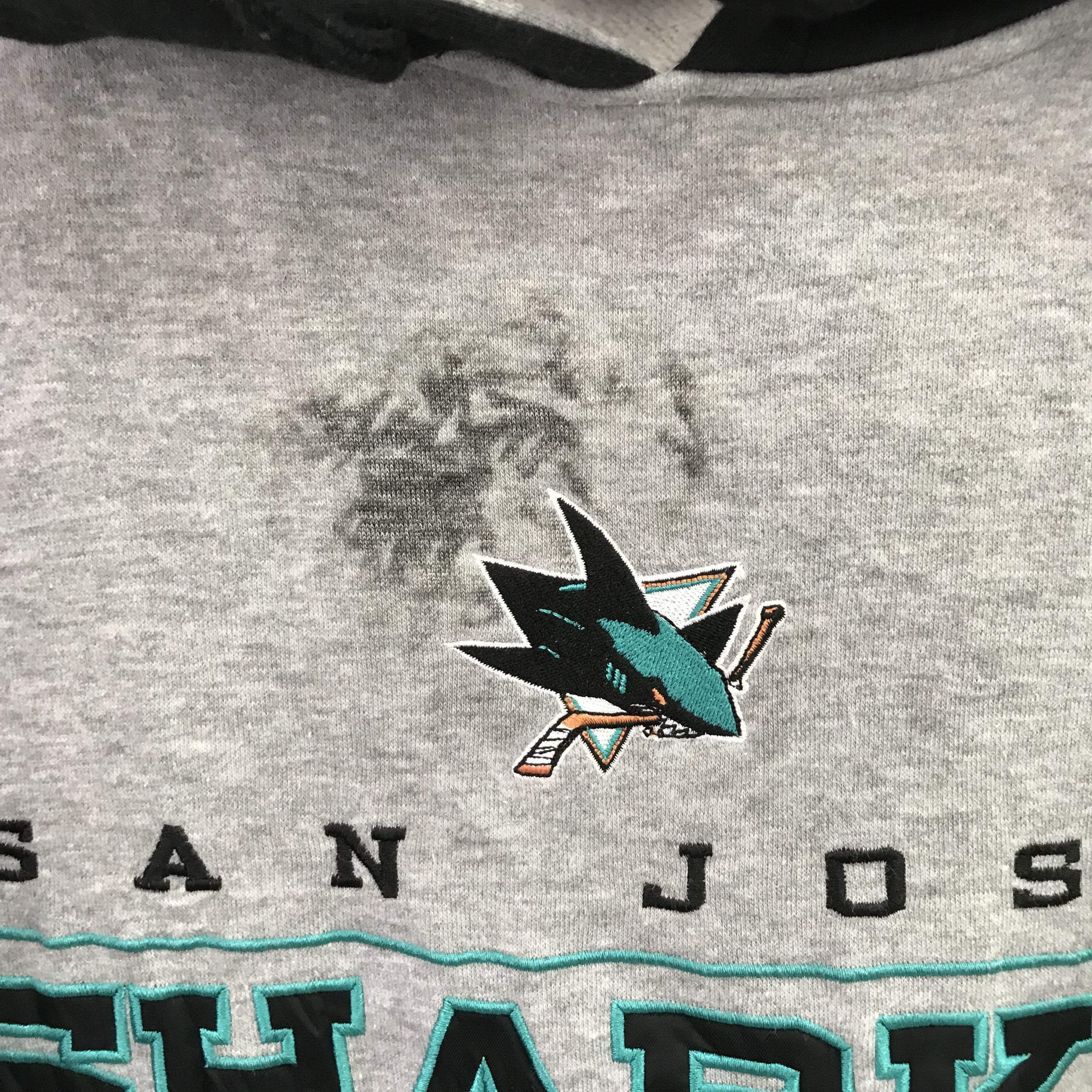 Vintage San Jose Sharks Gray Sweater - 522 Size US L / EU 52-54 / 3 - 7 Thumbnail