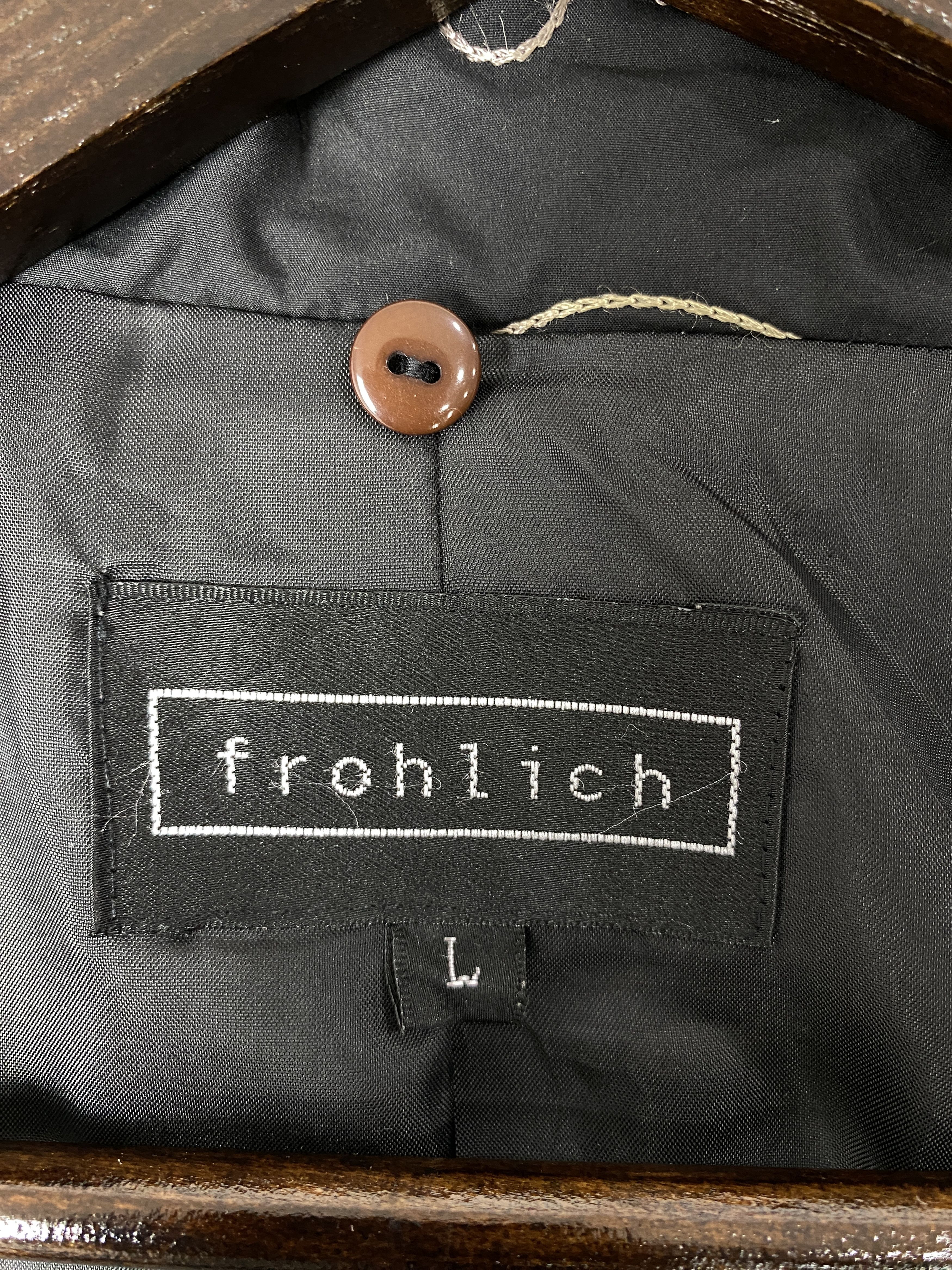 Japanese Brand Vintage Frohlich Flower Art Jacket J2002 Size US XS / EU 42 / 0 - 10 Thumbnail
