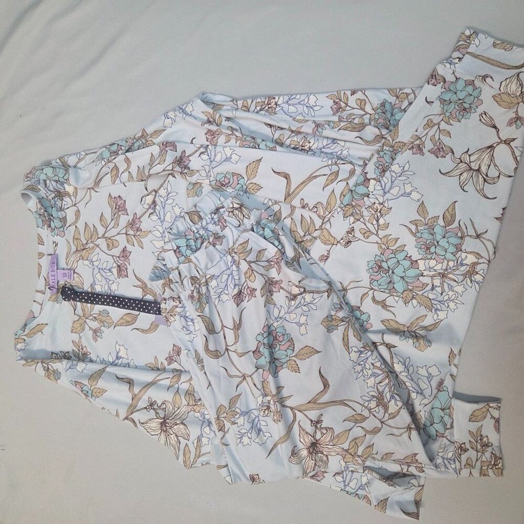 Other HALE BOB sleepwear women's light blue floral PJ-XS-VINTAGE Size XS / US 0-2 / IT 36-38 - 1 Thumbnail