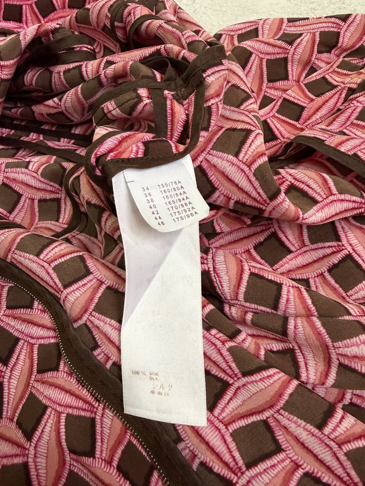 Louis Vuitton Louis Vuitton Womens Silk Printed Knee Length Pink Dress Size M / US 6-8 / IT 42-44 - 20 Thumbnail