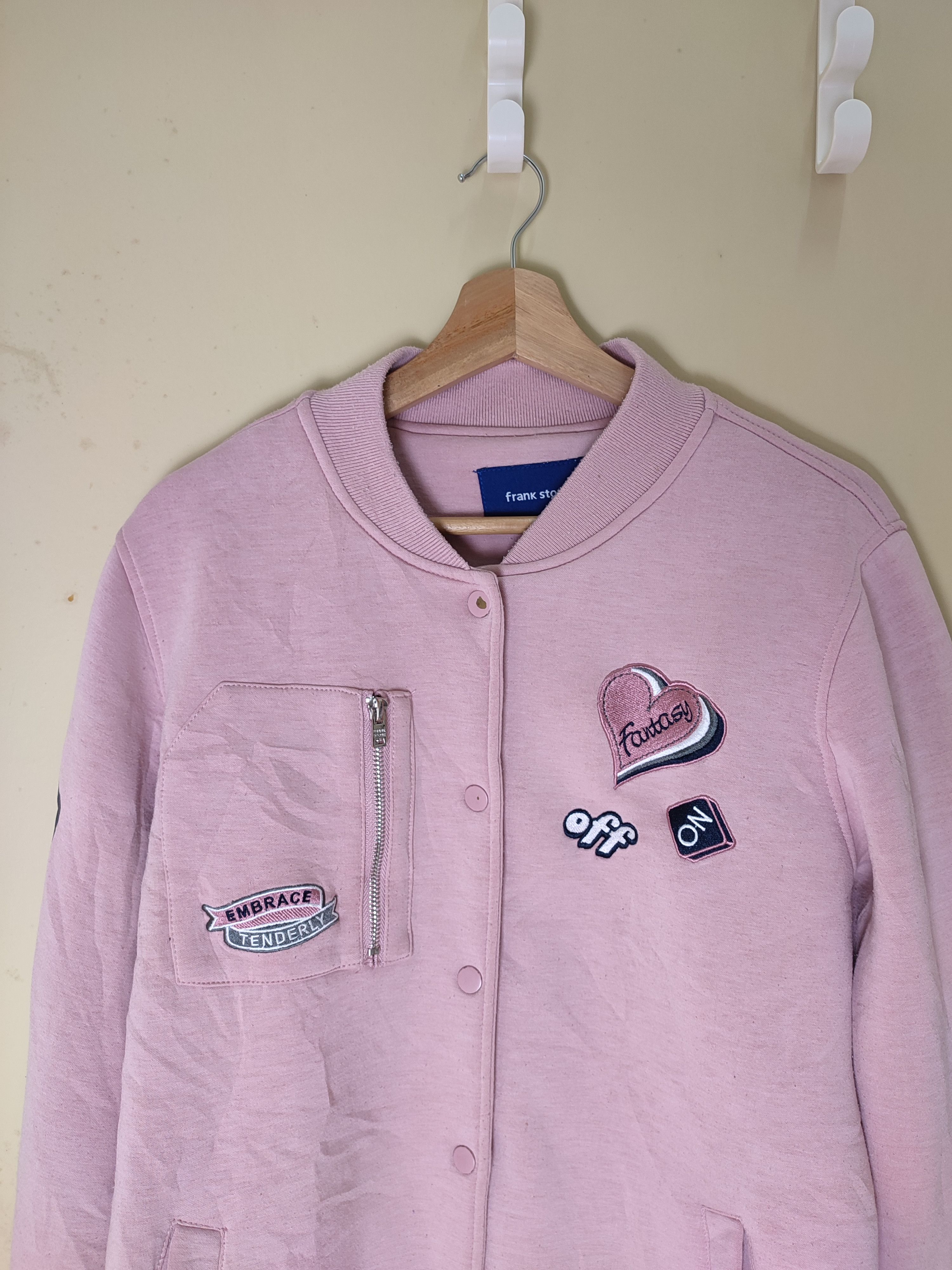 Franks Vintage Franks Stone Button Up Light Jacket Size US M / EU 48-50 / 2 - 8 Thumbnail