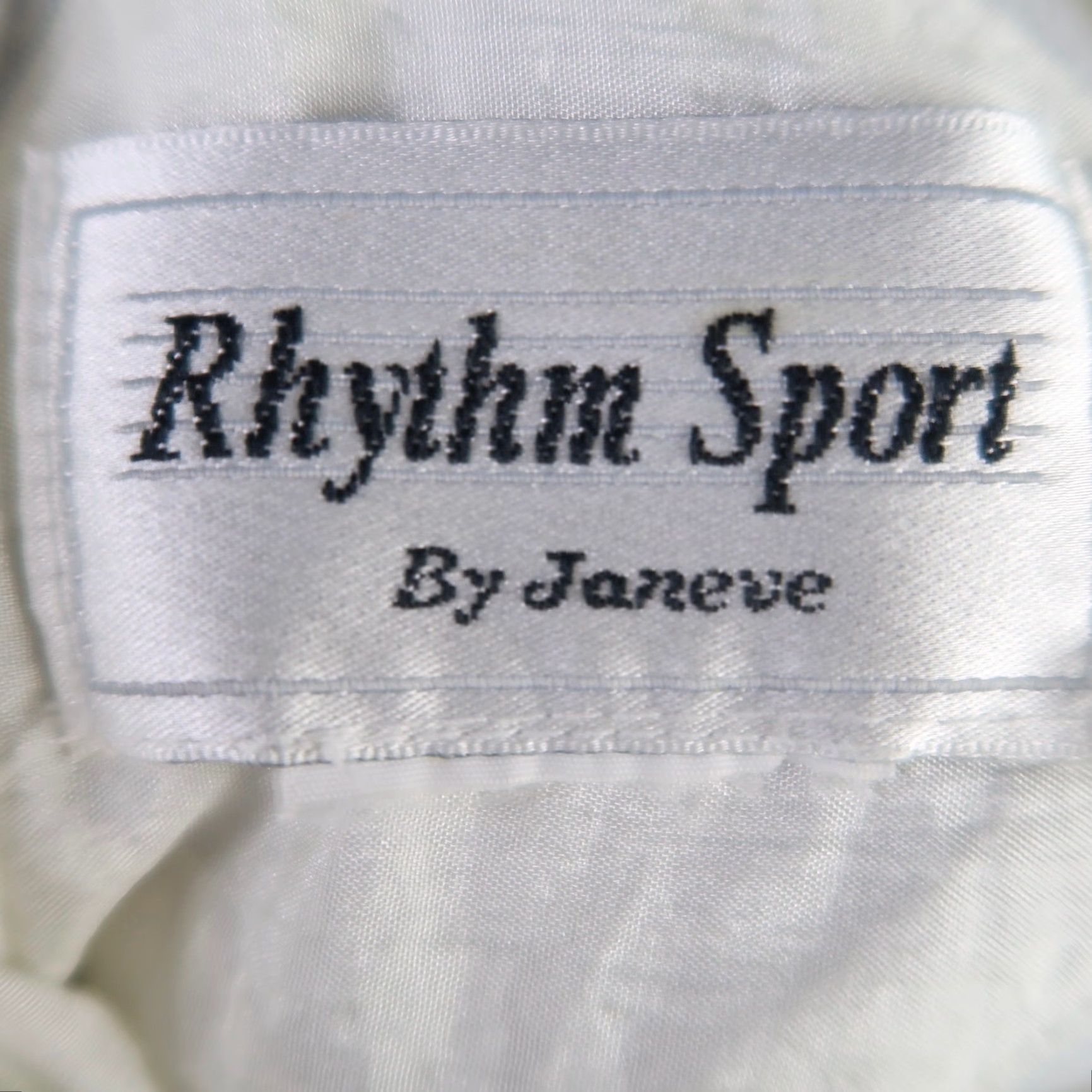 Rhythm VINTAGE 90s Rhythm Sport Windbreaker Vest Navy Blue Cream Zip 2XL Womens Size XXL / US 16-18 / IT 52-54 - 4 Thumbnail