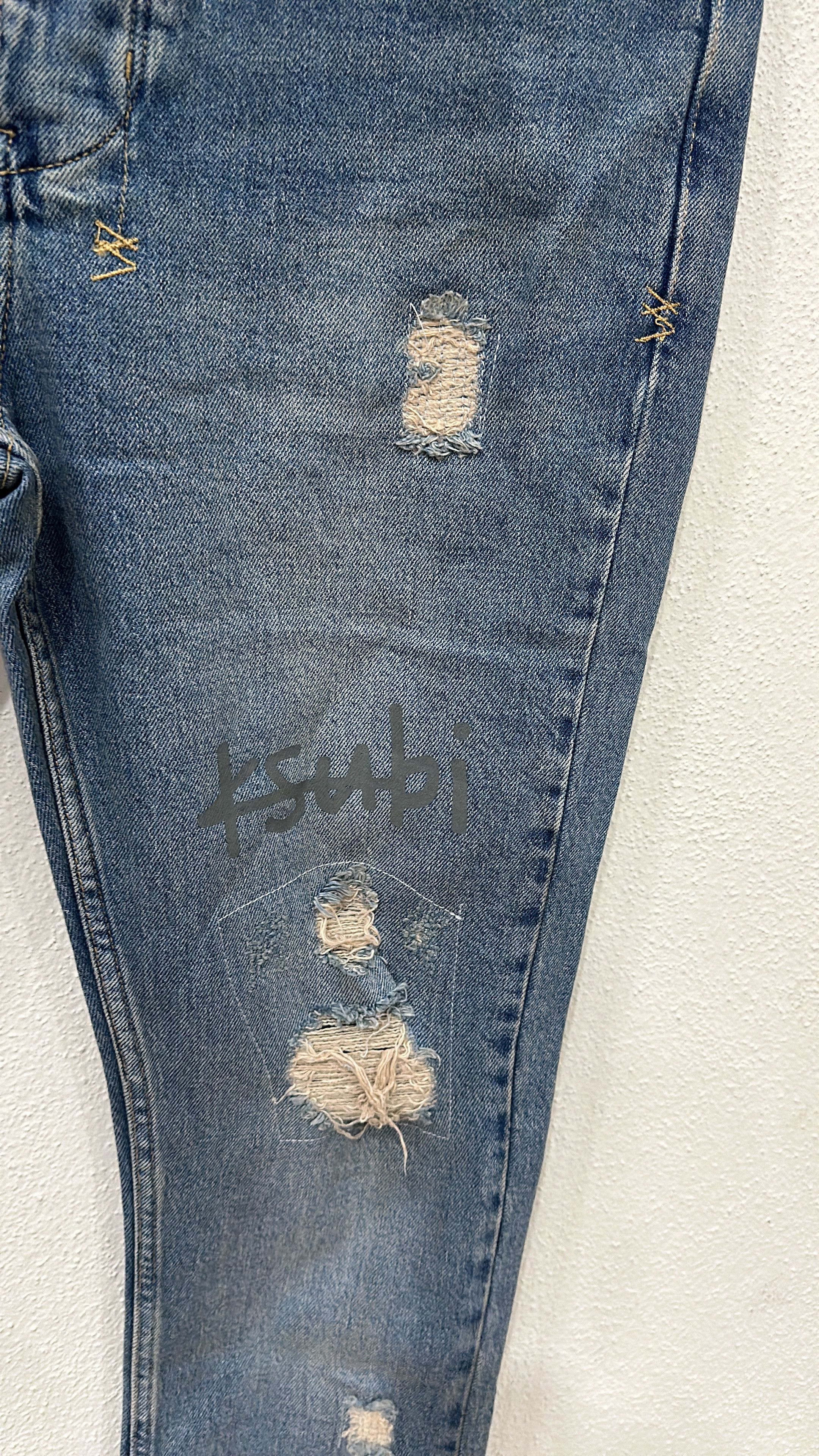 Ksubi Ksubi Van Vinkle Heritage Jeans Size 34 Blue Size US 34 / EU 50 - 6 Thumbnail