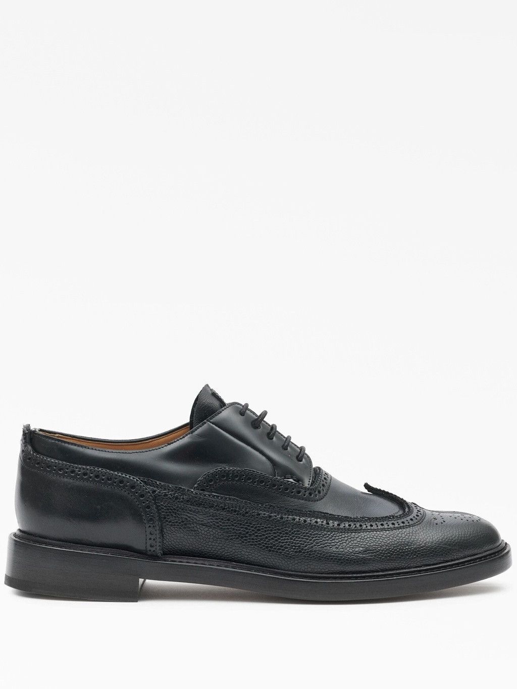 Maison Margiela oc11z1125 Tabi Monster Leather Brogues in Black Size US 9 / IT 39 - 1 Thumbnail