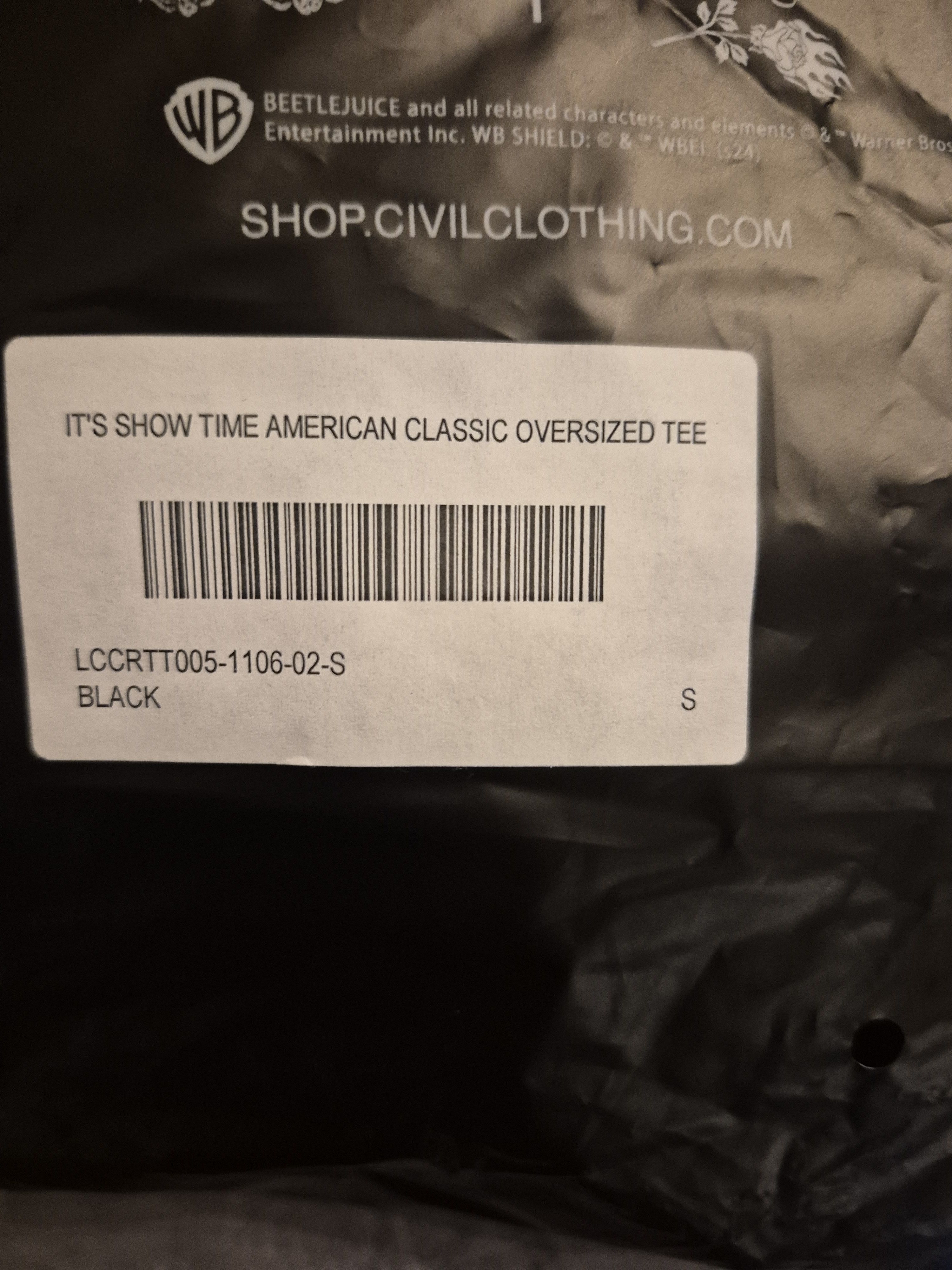 Civil Regime Civil Regime x Beetlejuice Collab Tee Size Small Size US S / EU 44-46 / 1 - 10 Thumbnail