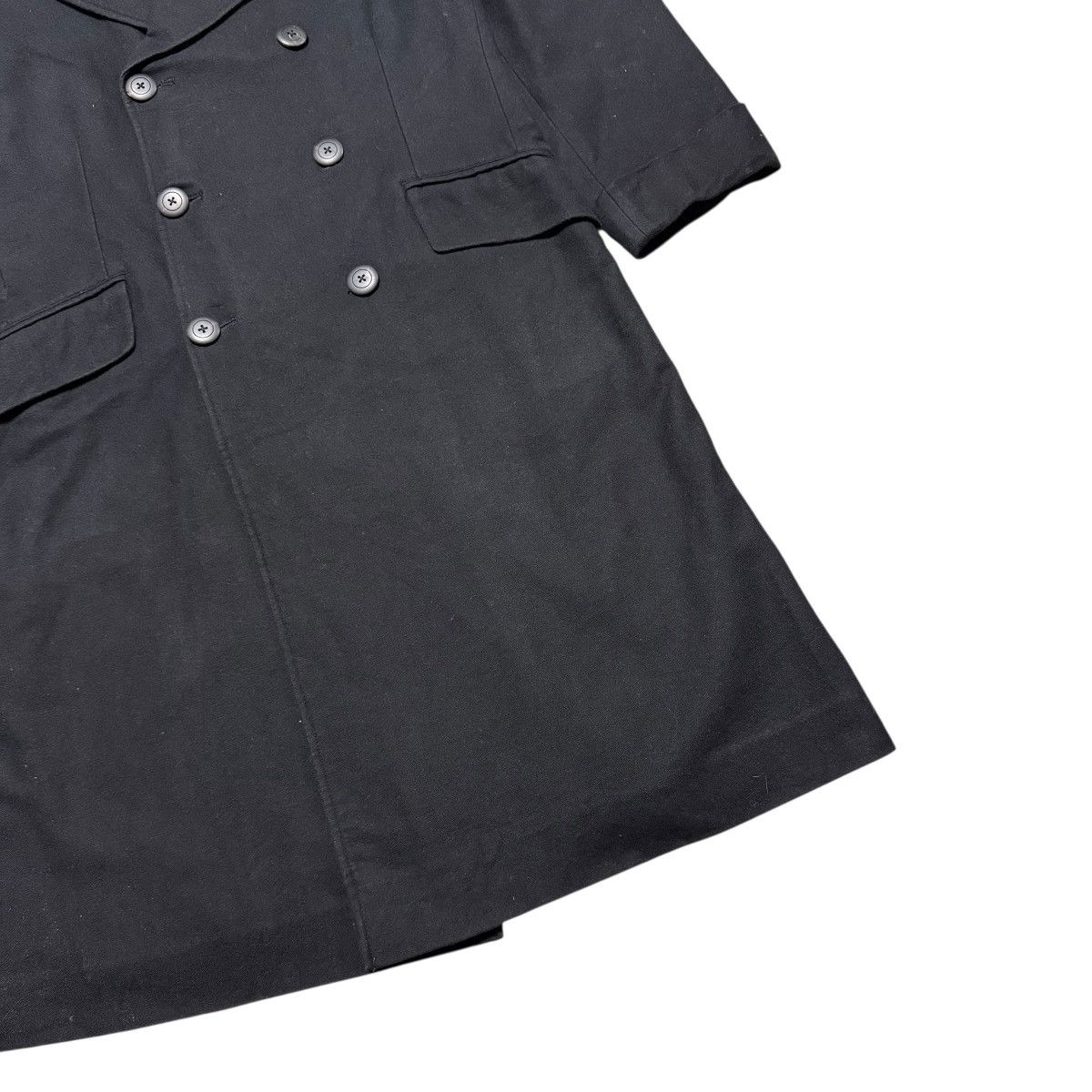 Yohji Yamamoto Yohji Yamamoto Pour Homme 80s Runway Double Breasted Coat Size US M / EU 48-50 / 2 - 7 Thumbnail