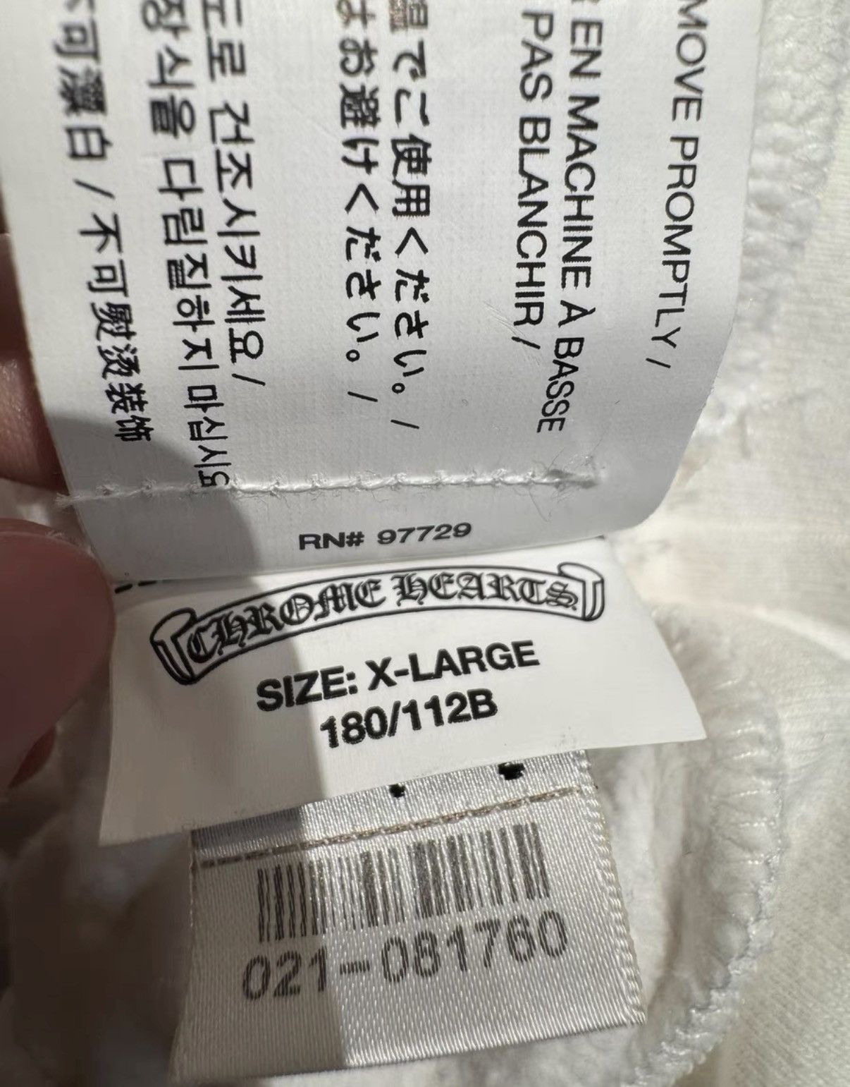Chrome Hearts Chrome Hearts Classic White Horseshoe Kirin Arm Print Hoodie Size US XL / EU 56 / 4 - 7 Thumbnail