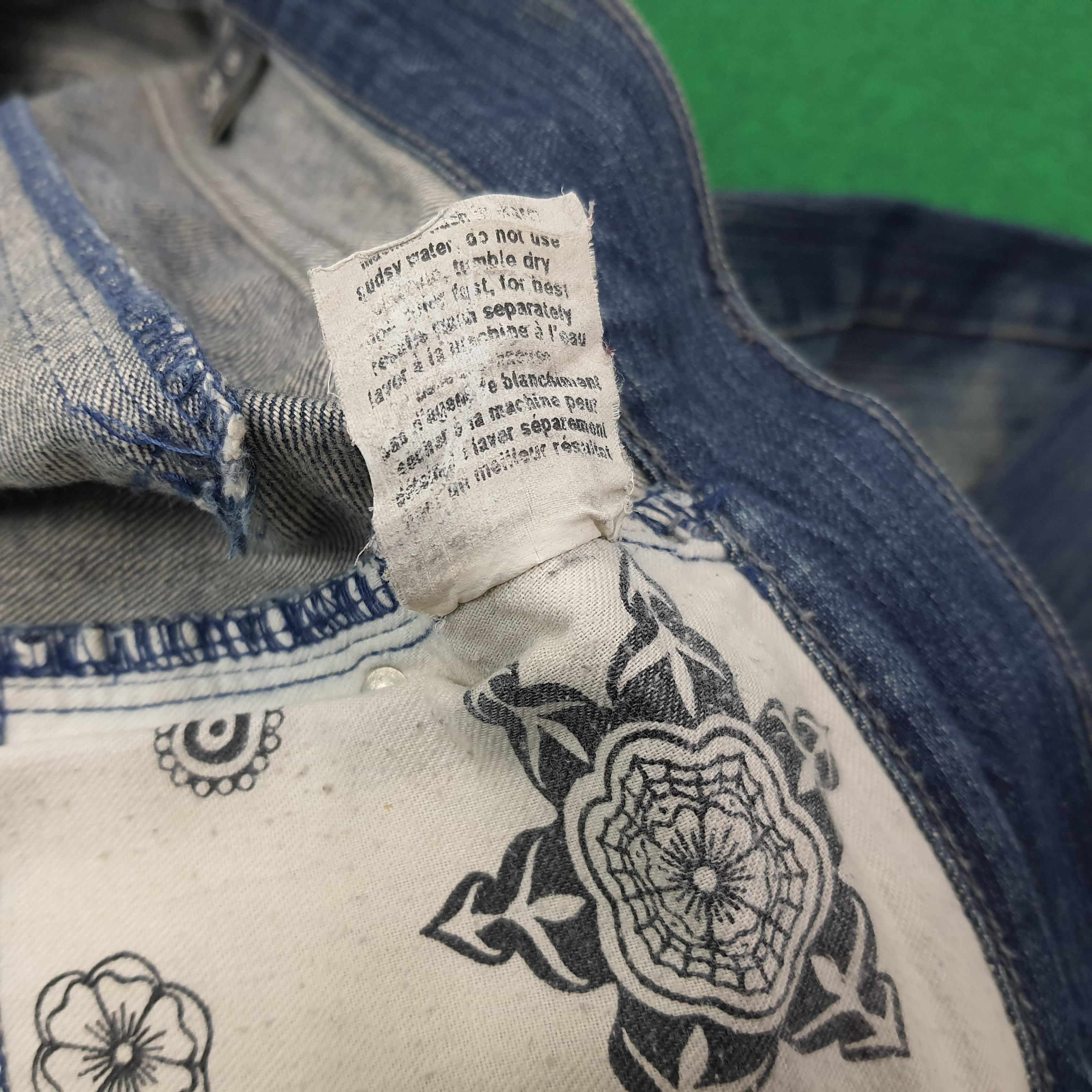 Stussy Vintage Stussy Authentic Workgear Custom Logo Jeans C265N5 Size US 34 / EU 50 - 10 Thumbnail