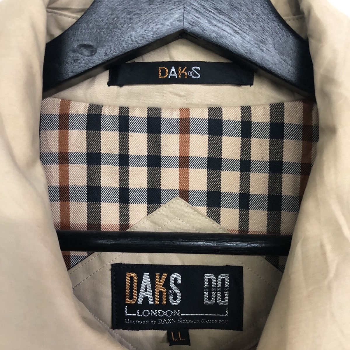 DAKS Vintage Daks London Hooded Parka Jacket Size US XL / EU 56 / 4 - 15 Thumbnail