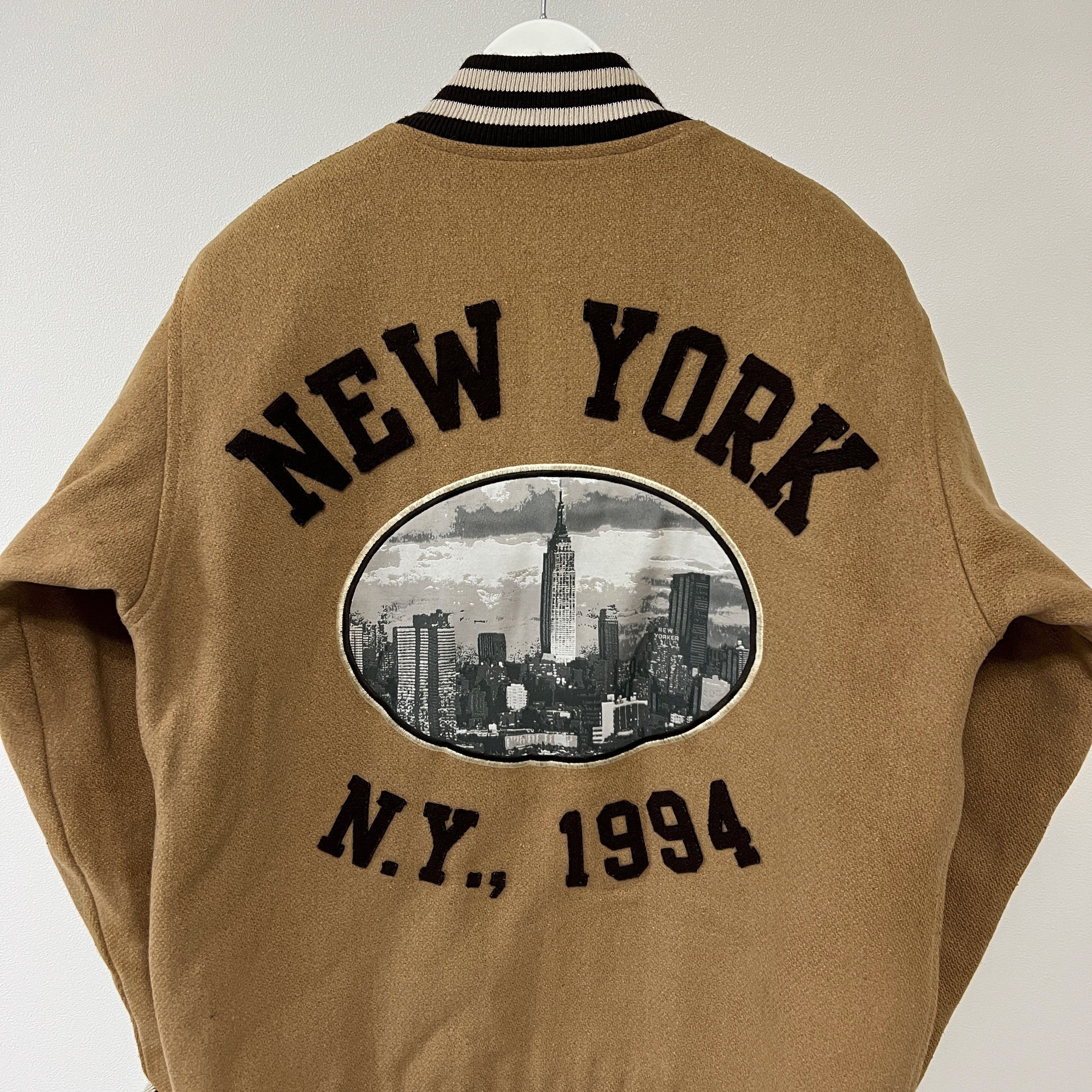 Supreme Supreme 2005 New York 1994 Varsity Jacket Beige Size US M / EU 48-50 / 2 - 4 Thumbnail