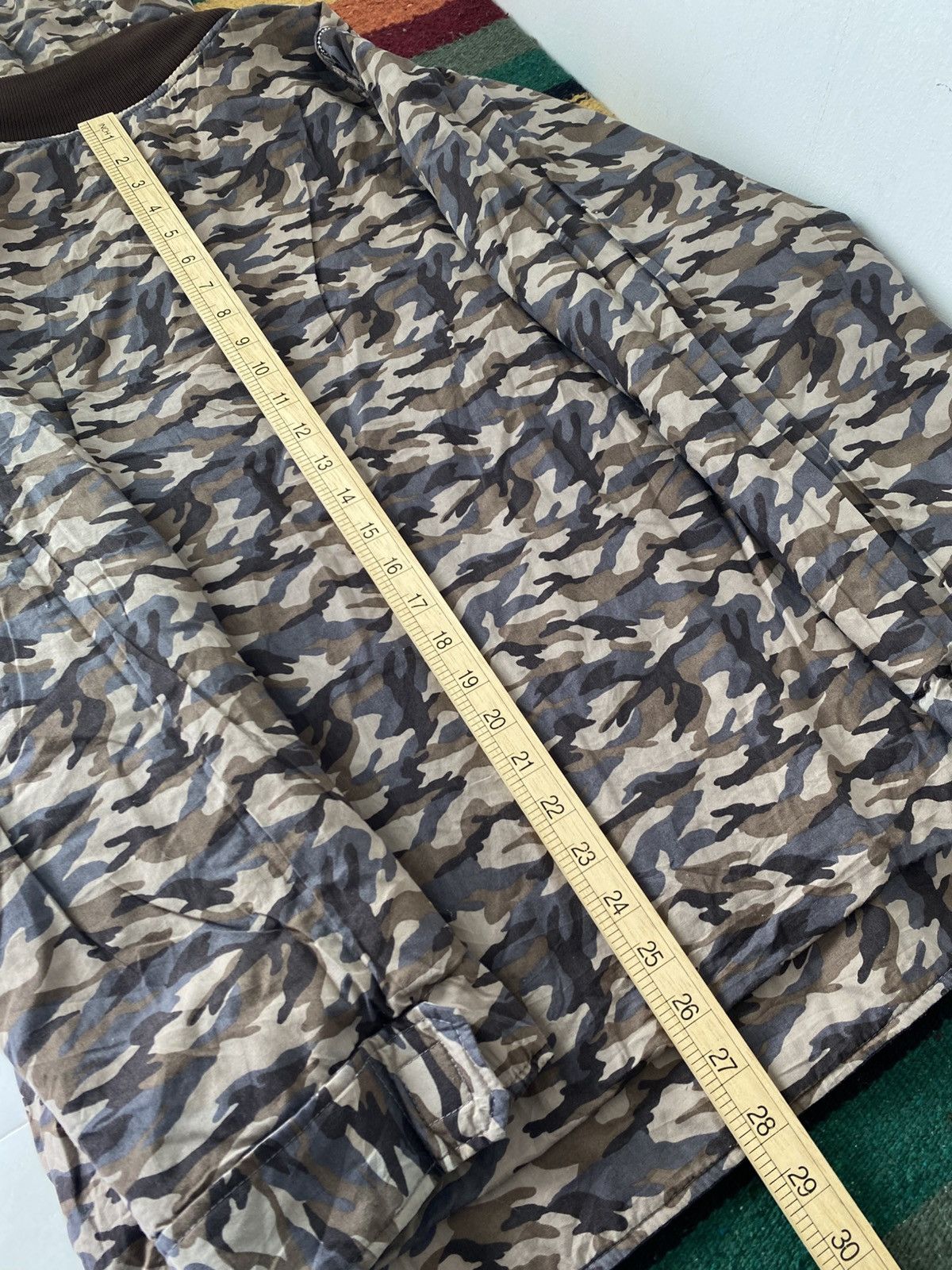 Japanese Brand Hiromichi Nakano Camo Detachable Sleeve Jacket Japan Size US L / EU 52-54 / 3 - 10 Thumbnail