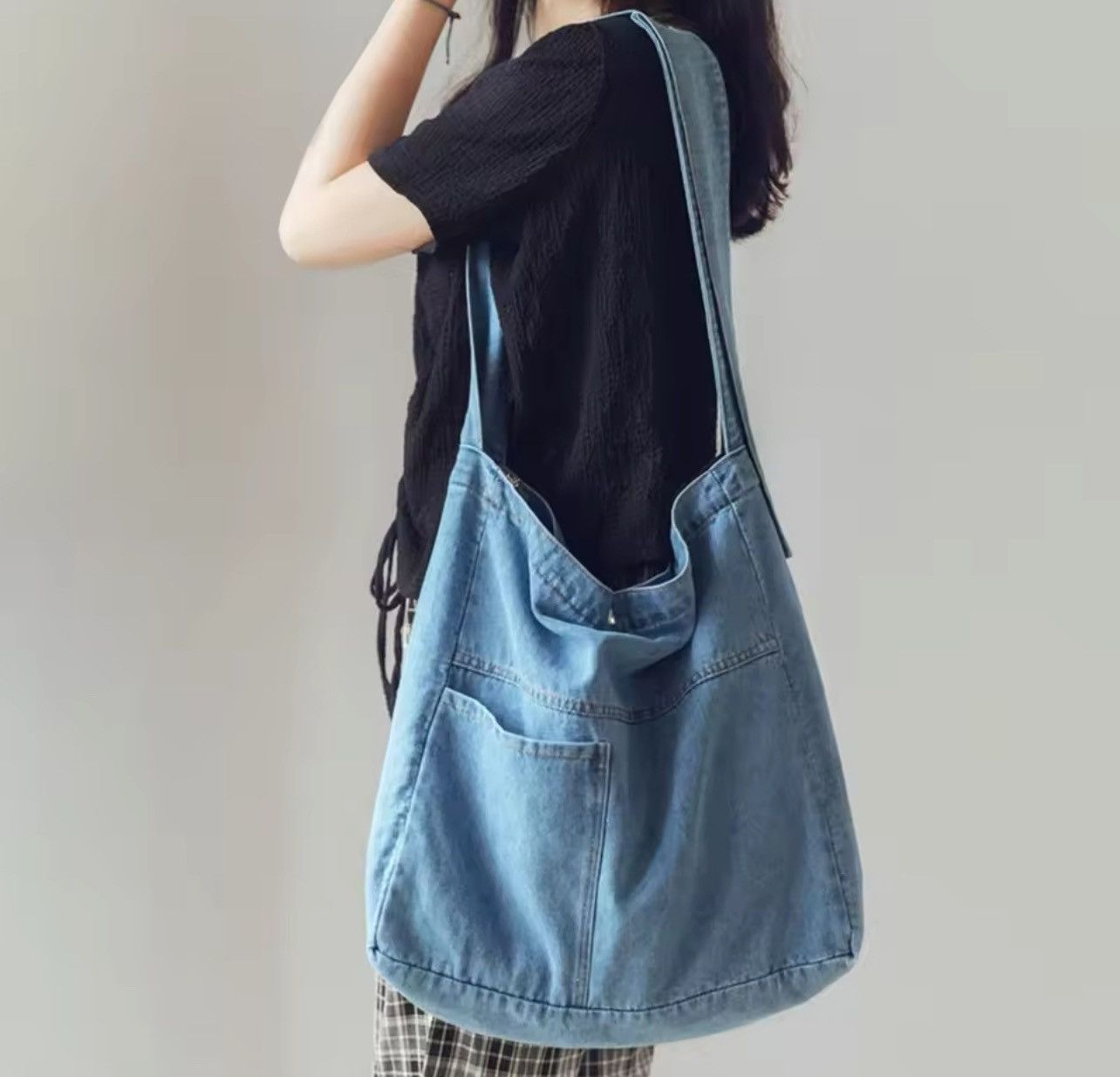 Japanese Brand × Vintage Versatile Jean Shoulder Bag Size ONE SIZE - 1 Thumbnail