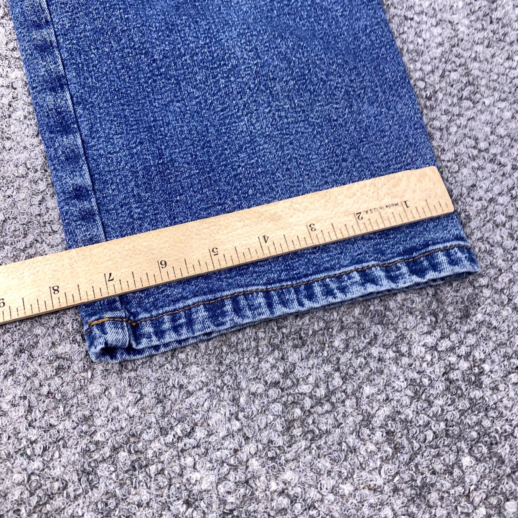 CO Lauren Jeans Co Ralph Lauren Jeans Womens 14 High Rise Tapered Stretch Denim Size 36" / US 14 / IT 50 - 5 Thumbnail