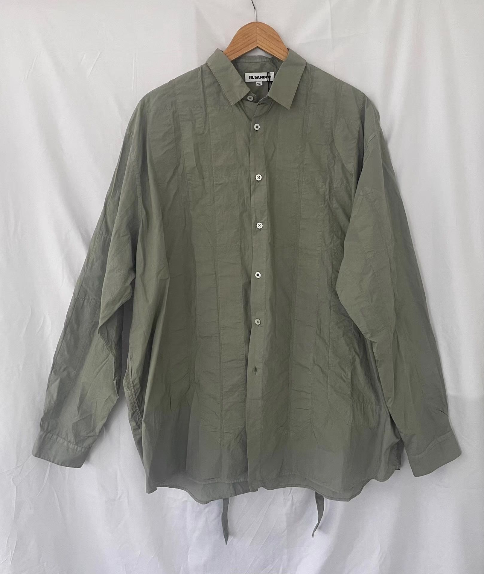 Jil Sander Jil Sander 19SS Men's Workwear Shirt Jacket Ｑ21 Size US M / EU 48-50 / 2 - 1 Thumbnail