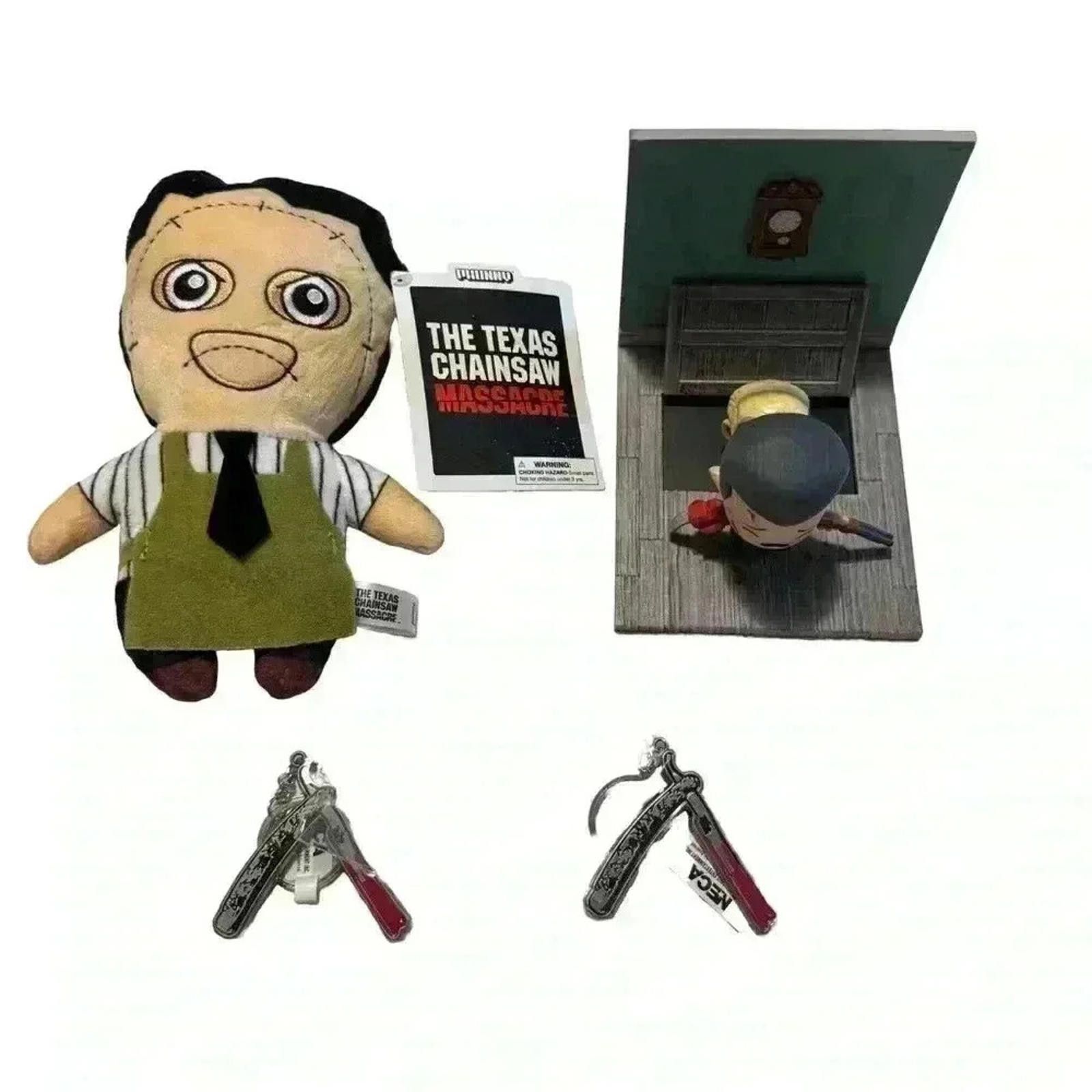 Expert Horror Horror Collectibles Set Leatherface Evil Dead 2 Sweeney Todd Size ONE SIZE - 6 Thumbnail