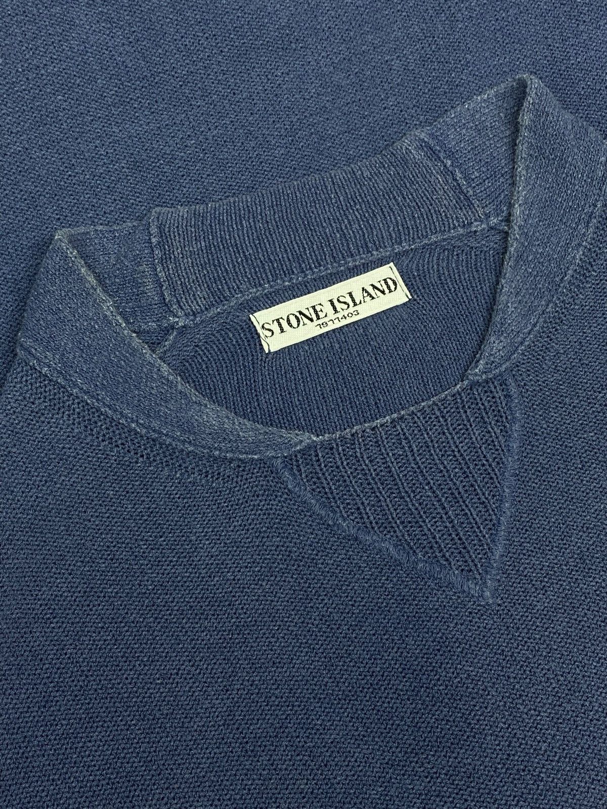 Stone Island × Vintage 🔥 VINTAGE STONE ISLAND KNIT SWEATER OLD PATCH Y2K VIBES Size US M / EU 48-50 / 2 - 12 Thumbnail