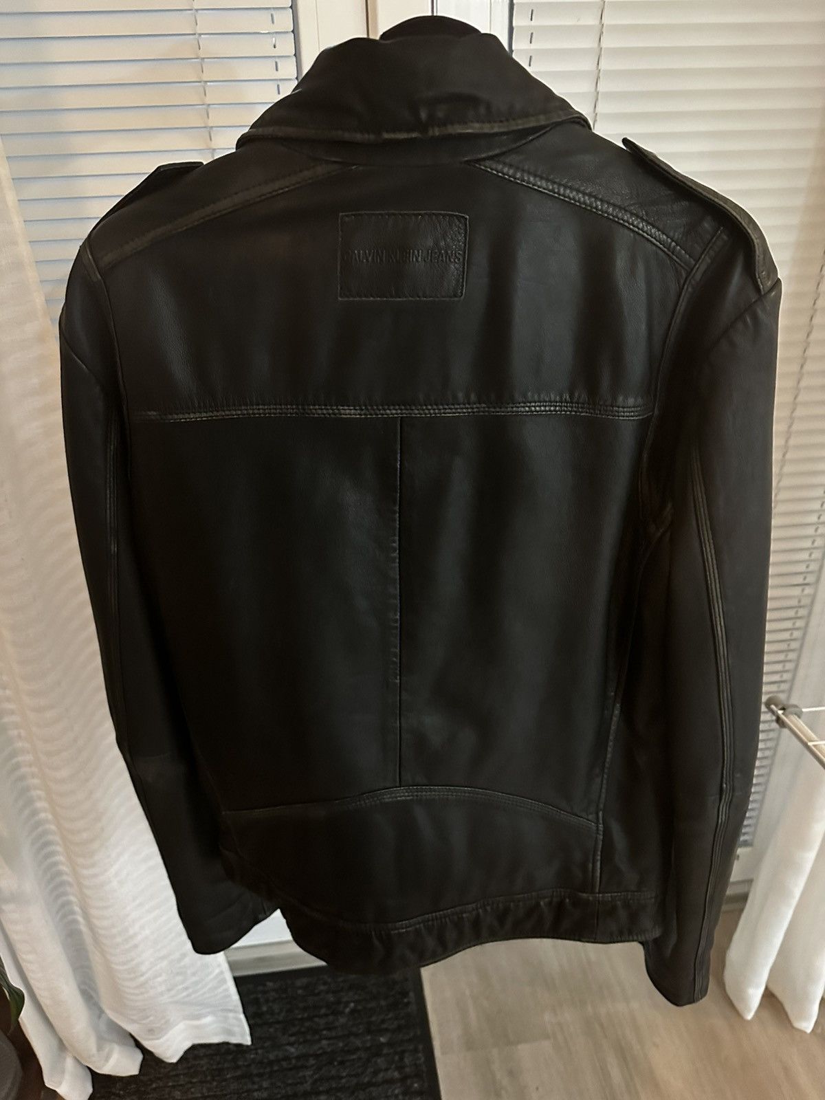 Calvin Klein CK leather jacket Size US S / EU 44-46 / 1 - 3 Thumbnail