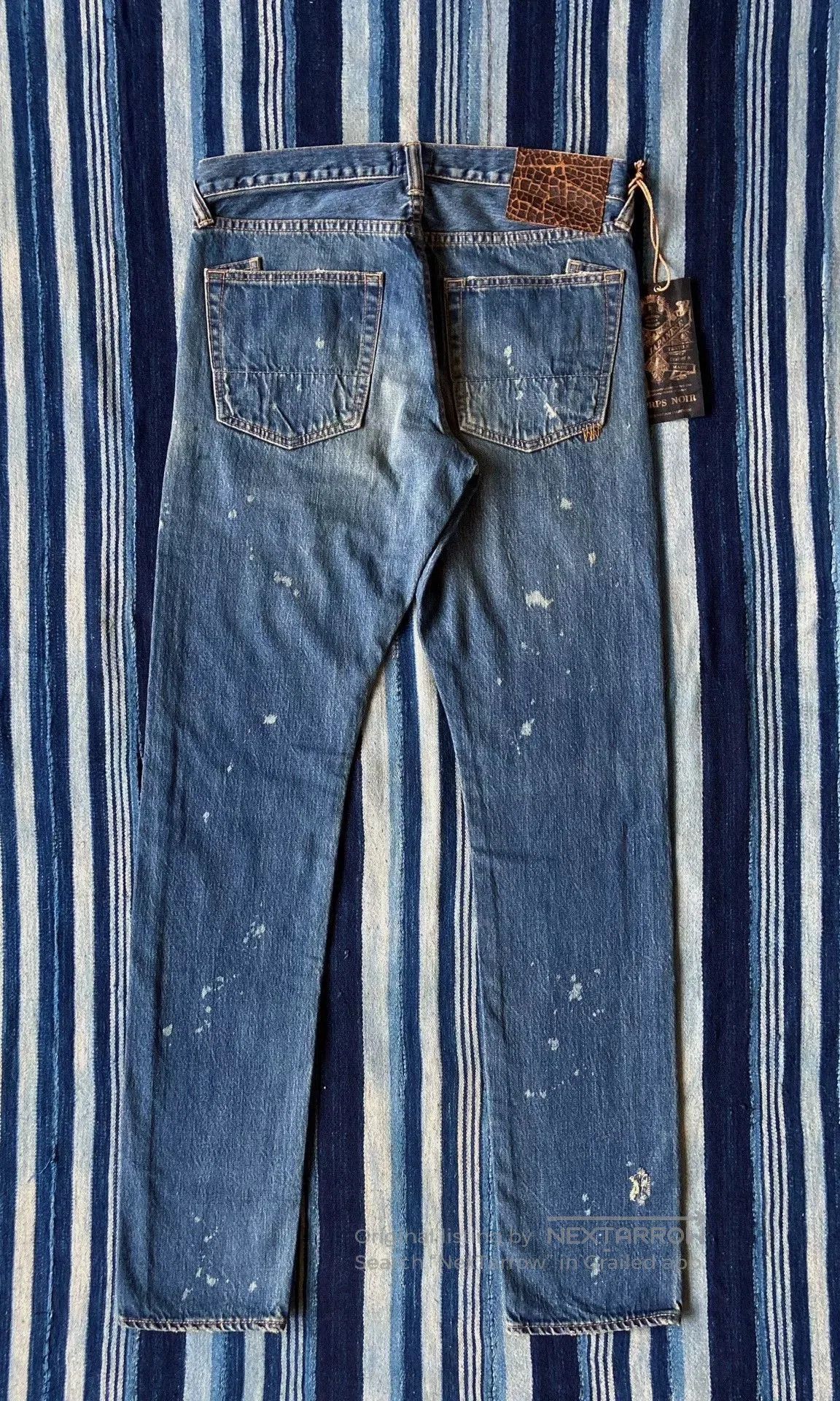Prps Prps Noir Vintage Distressed Washed Jeans. Size US 34 / EU 50 - 2 Thumbnail