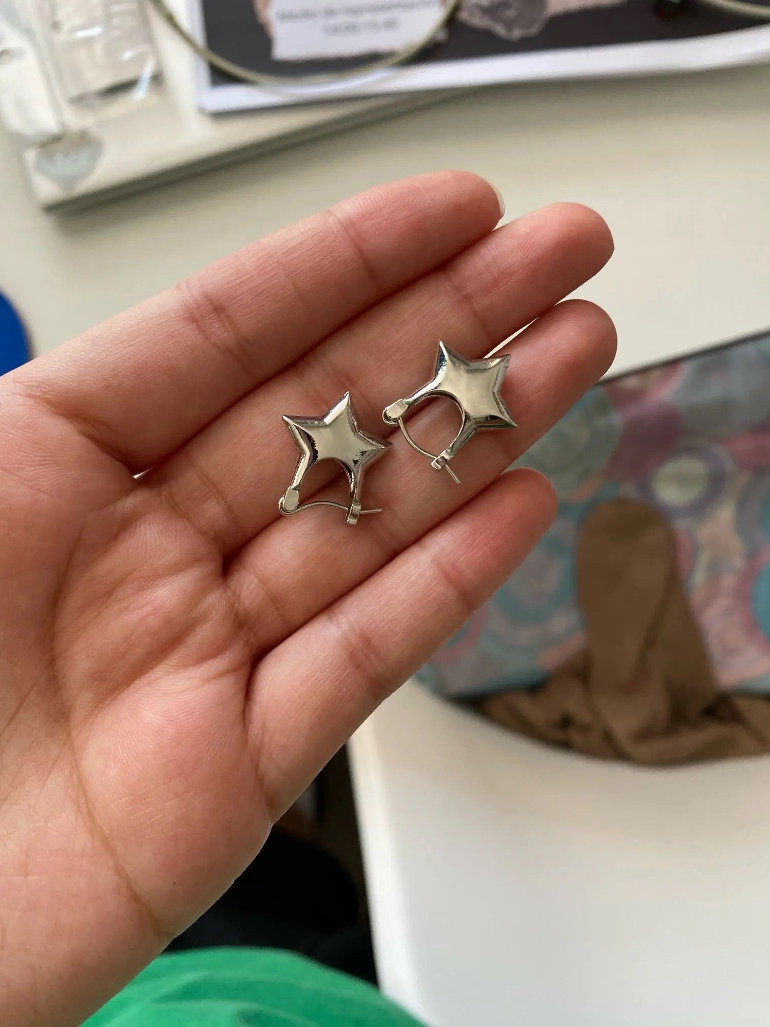 Jewelry Star Stud Earrings Size ONE SIZE - 3 Thumbnail