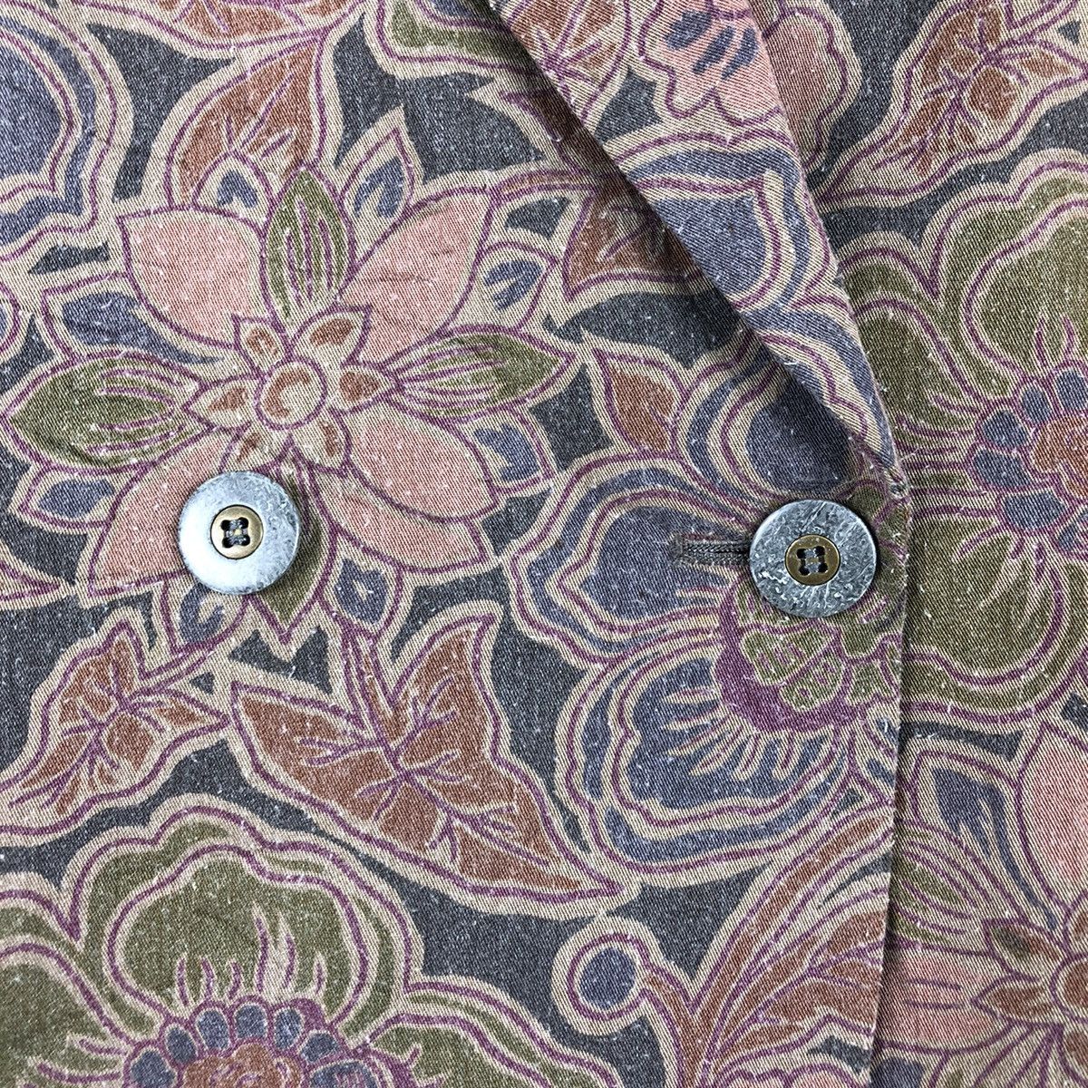 Vintage Vintage 80's Gianni Lo Giudice Milano Fullprint Coat Size M / US 6-8 / IT 42-44 - 13 Thumbnail