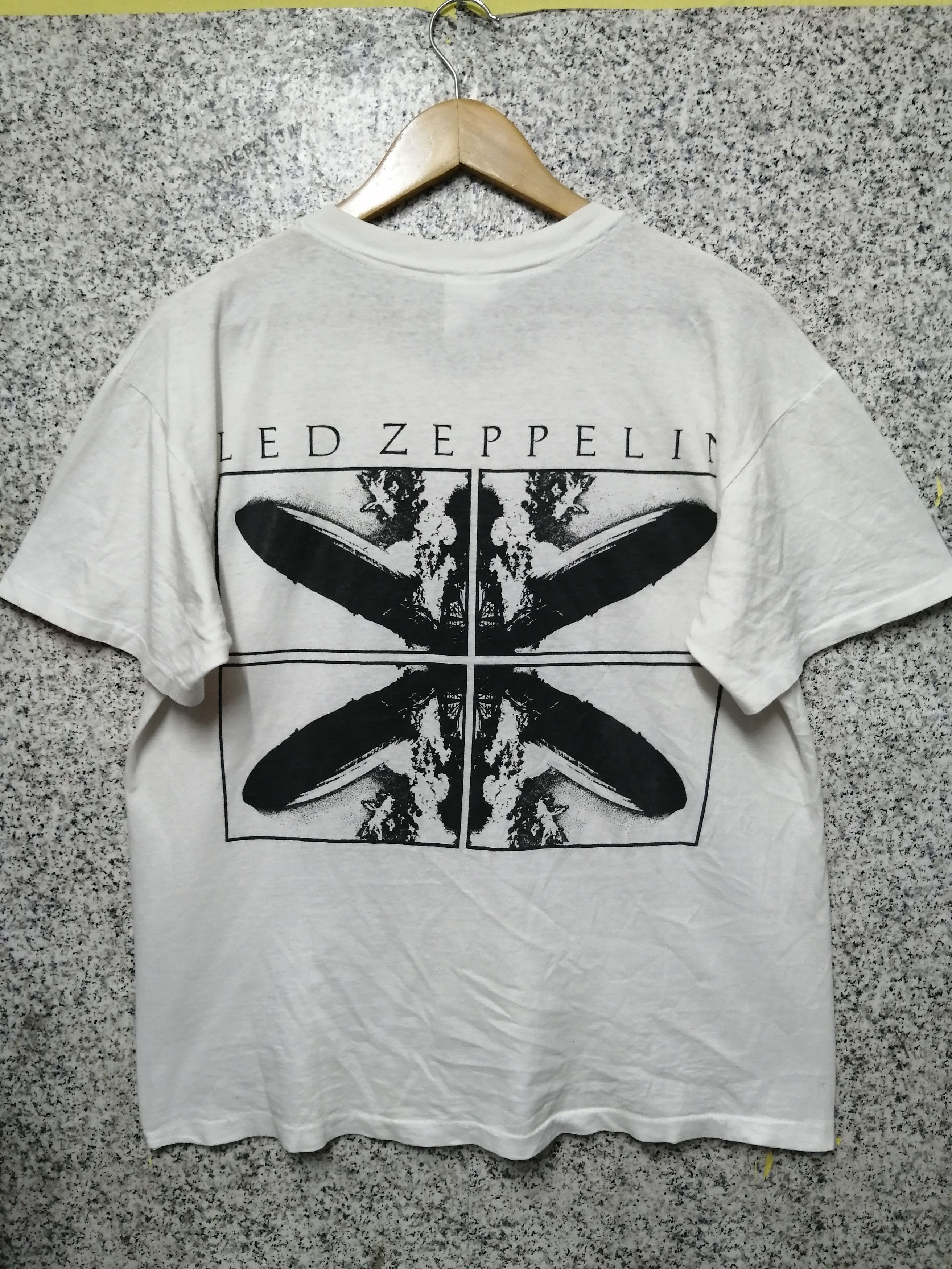Band Tees × Vintage 1993 VINTAGE LED ZEPPELIN VERY RARE Size US L / EU 52-54 / 3 - 2 Thumbnail