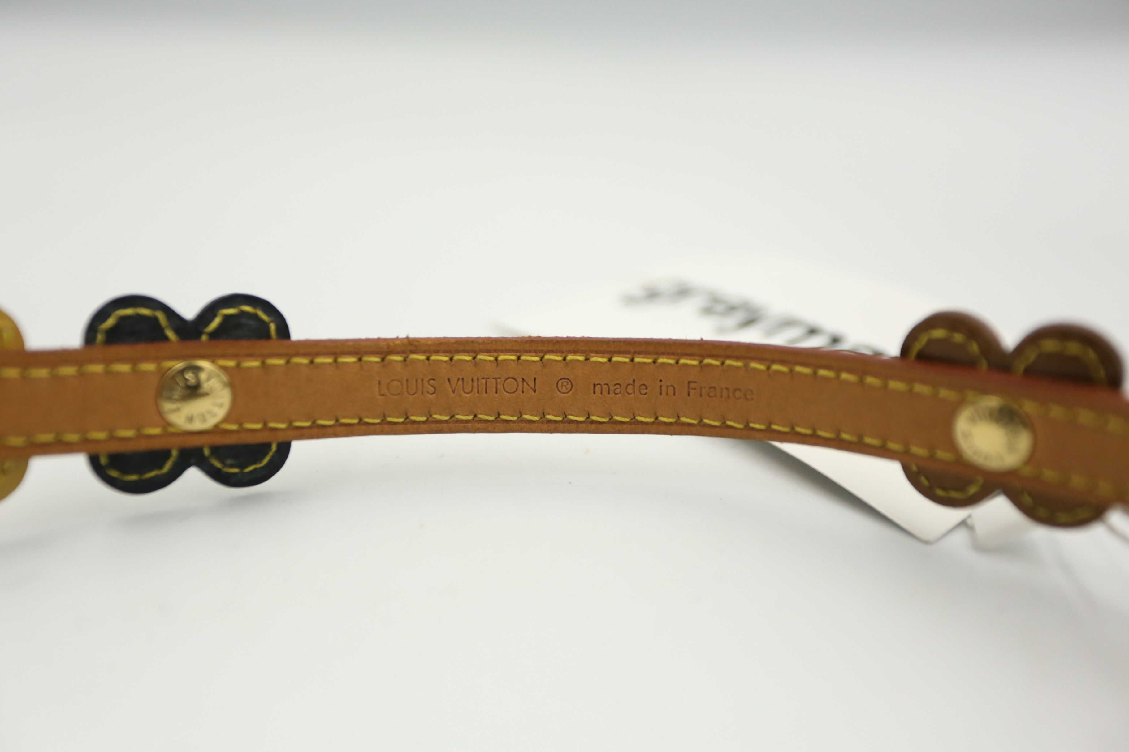 Louis Vuitton Louis Vuitton - Marc Jacobs - 2001 - Fleurs Lexington Belt Size ONE SIZE - 4 Thumbnail