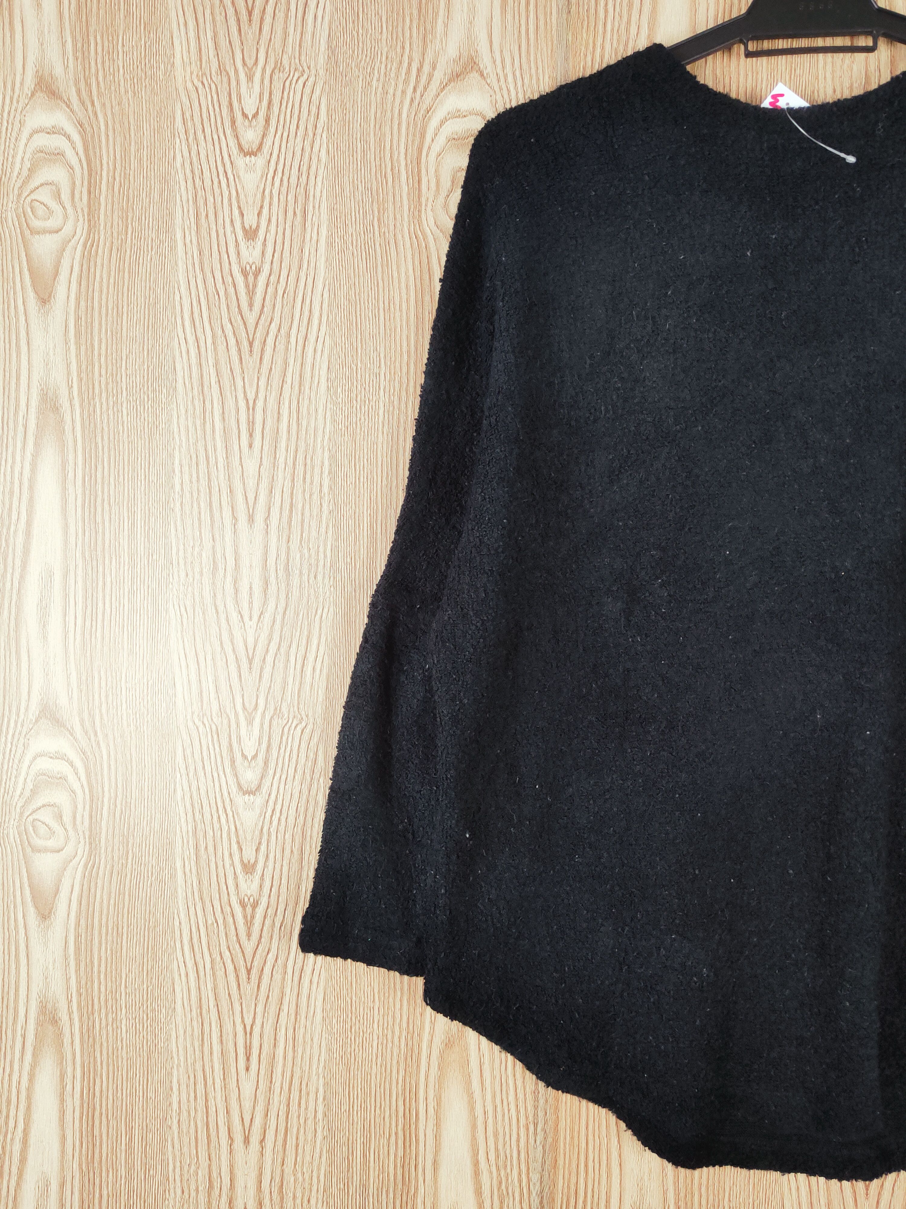 Japanese Brand Japan vintage Black Skull Knitwear Sweatshirts #W668 Size L / US 10 / IT 46 - 9 Thumbnail