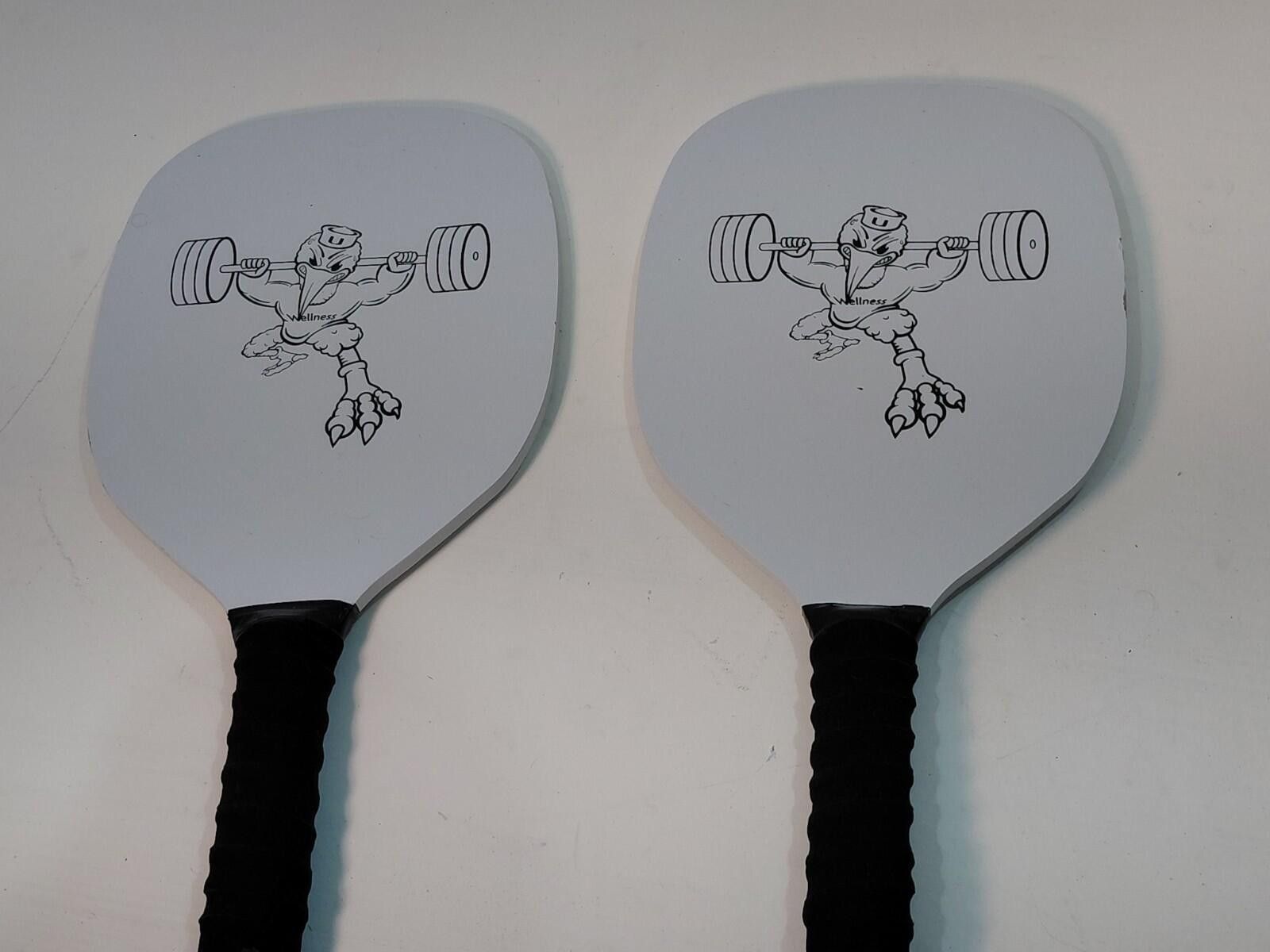 Sahara Club Lot Of 2 UM Pickleball Paddles White Paddle USA Approved Size ONE SIZE - 1 Thumbnail