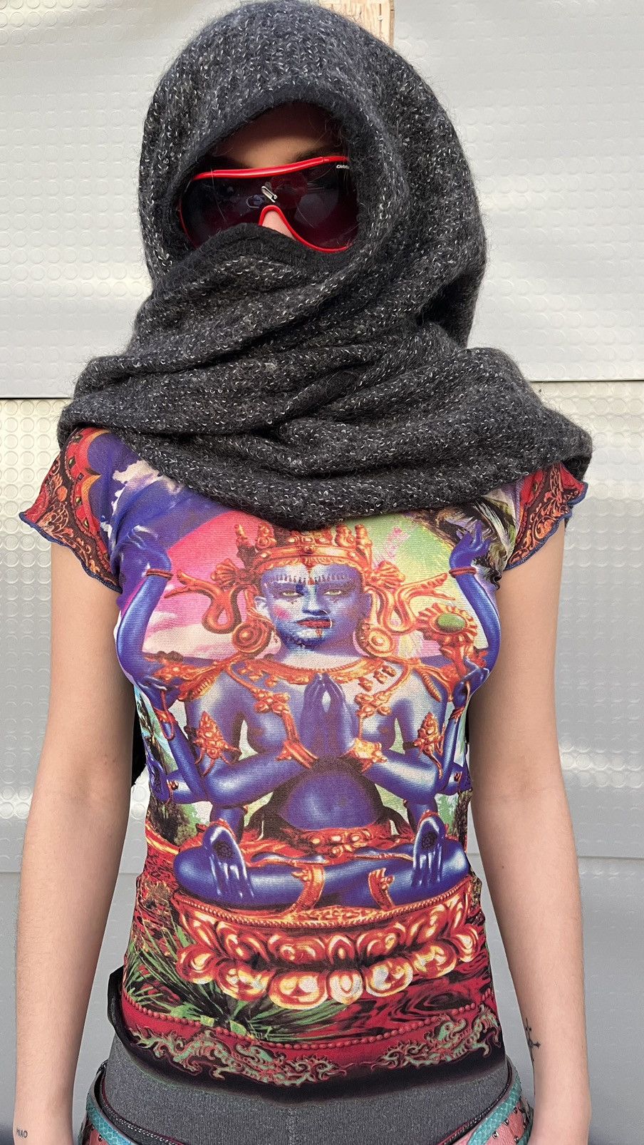 Jean Paul Gaultier Jean Paul gaultier mesh indu Indian god sleeve Size S / US 4 / IT 40 - 2 Thumbnail