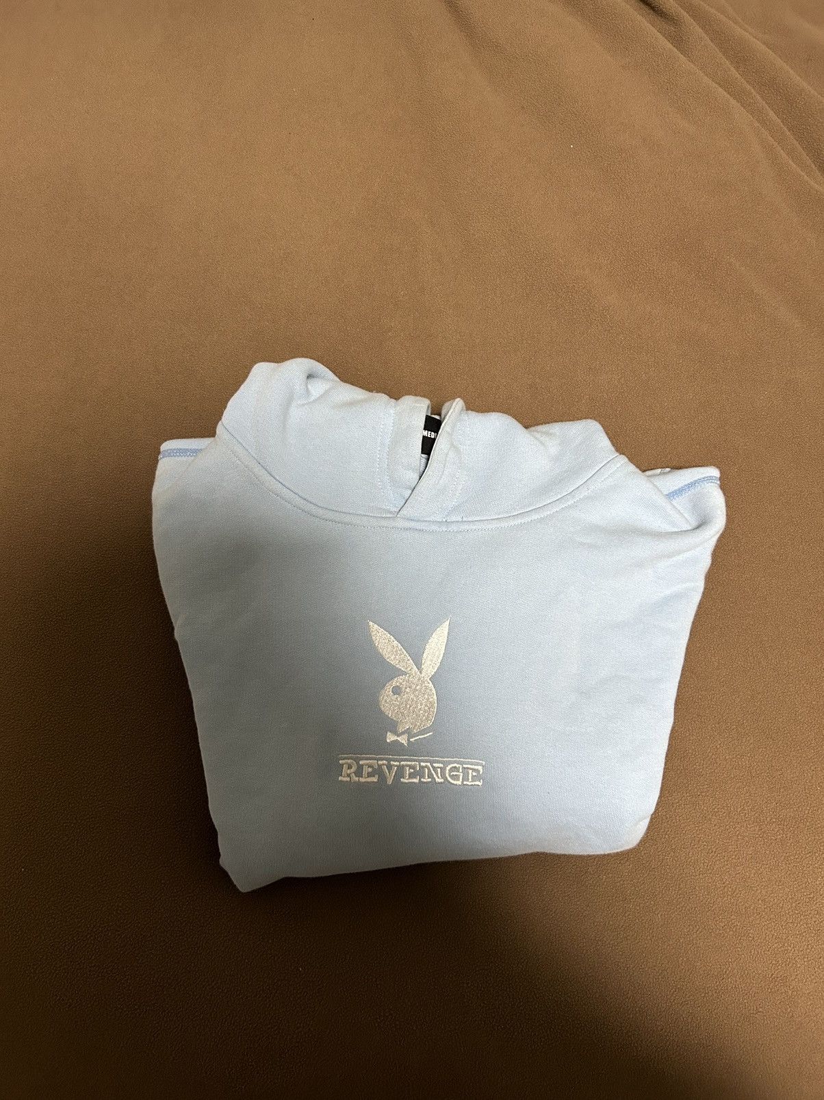 Playboy × Revenge Revenge X Playboy Sky Blue Hoodie Size US M / EU 48-50 / 2 - 4 Thumbnail