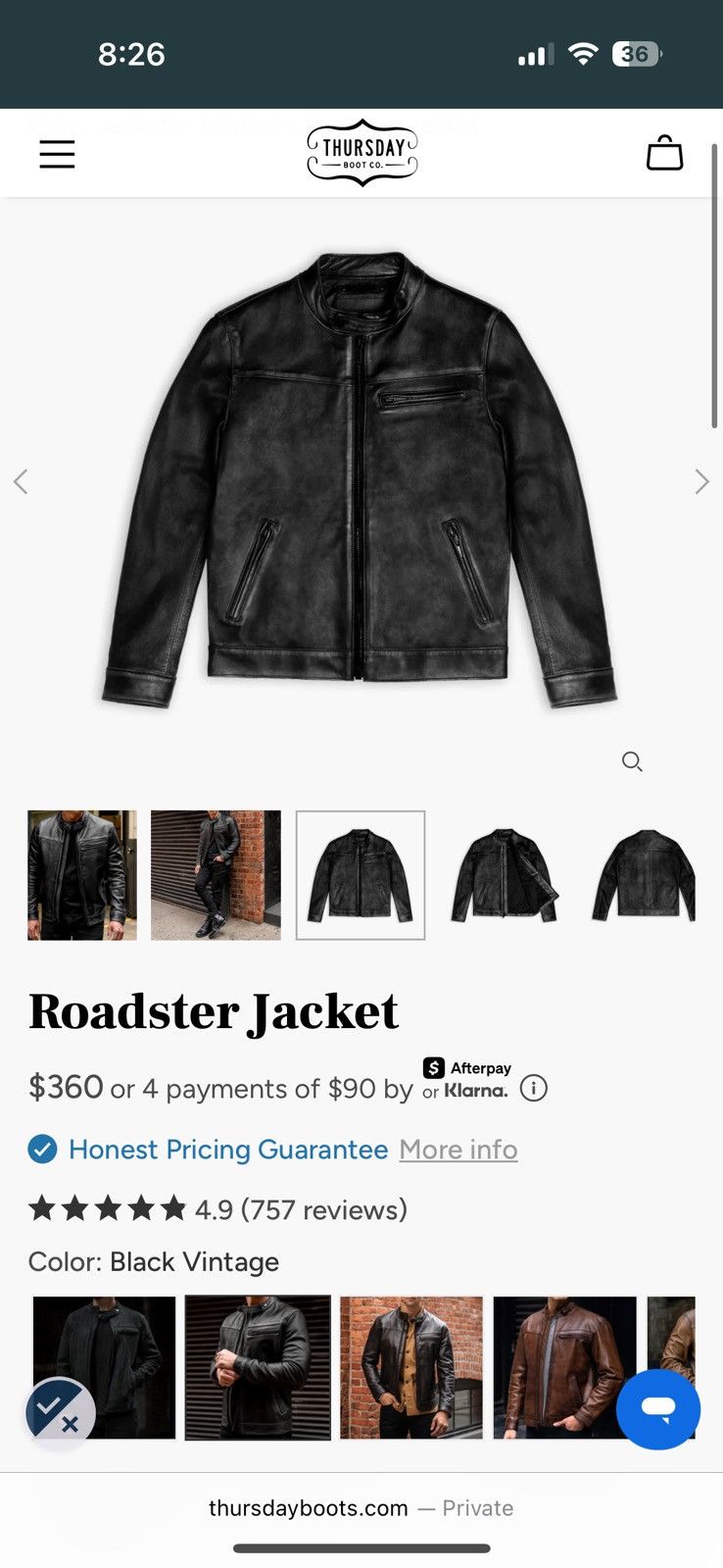 Gap 14th Addiction style Jacket Size US M / EU 48-50 / 2 - 6 Thumbnail