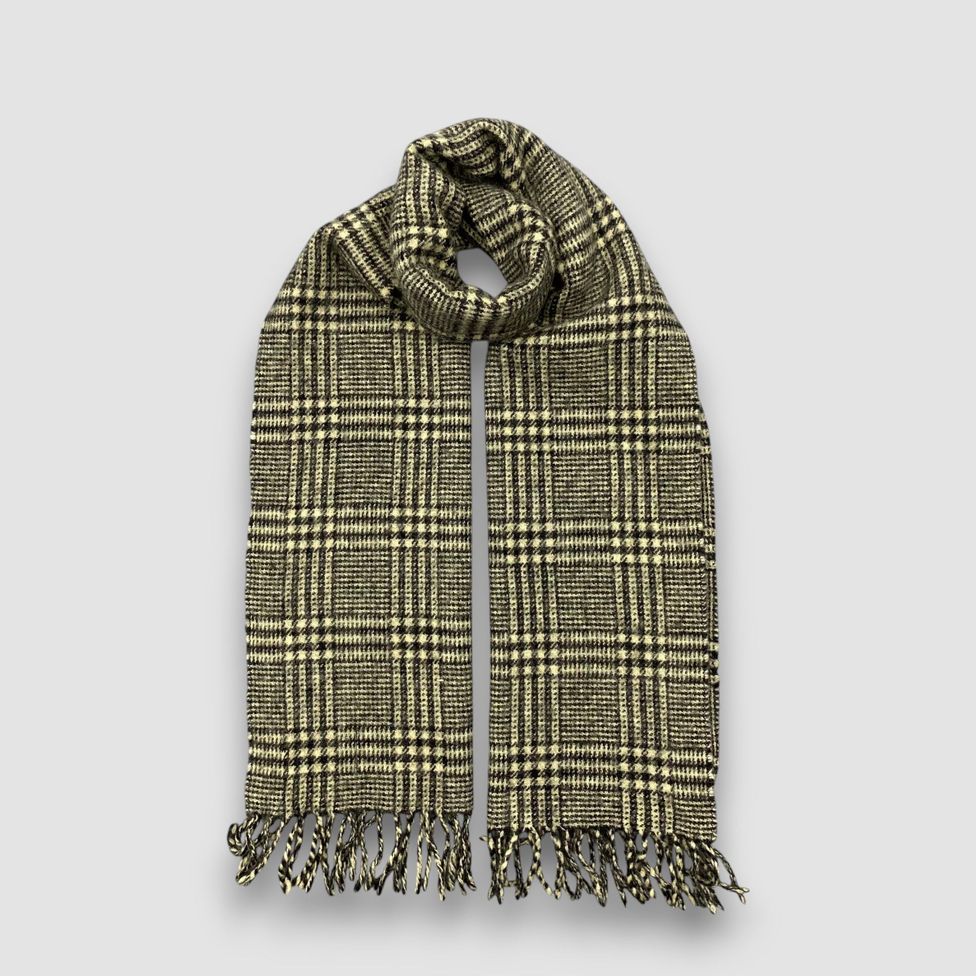 Polo Ralph Lauren Vintage Polo Ralph Lauren Scarf Muffler Wool Fringe Scarves Size ONE SIZE - 1 Thumbnail