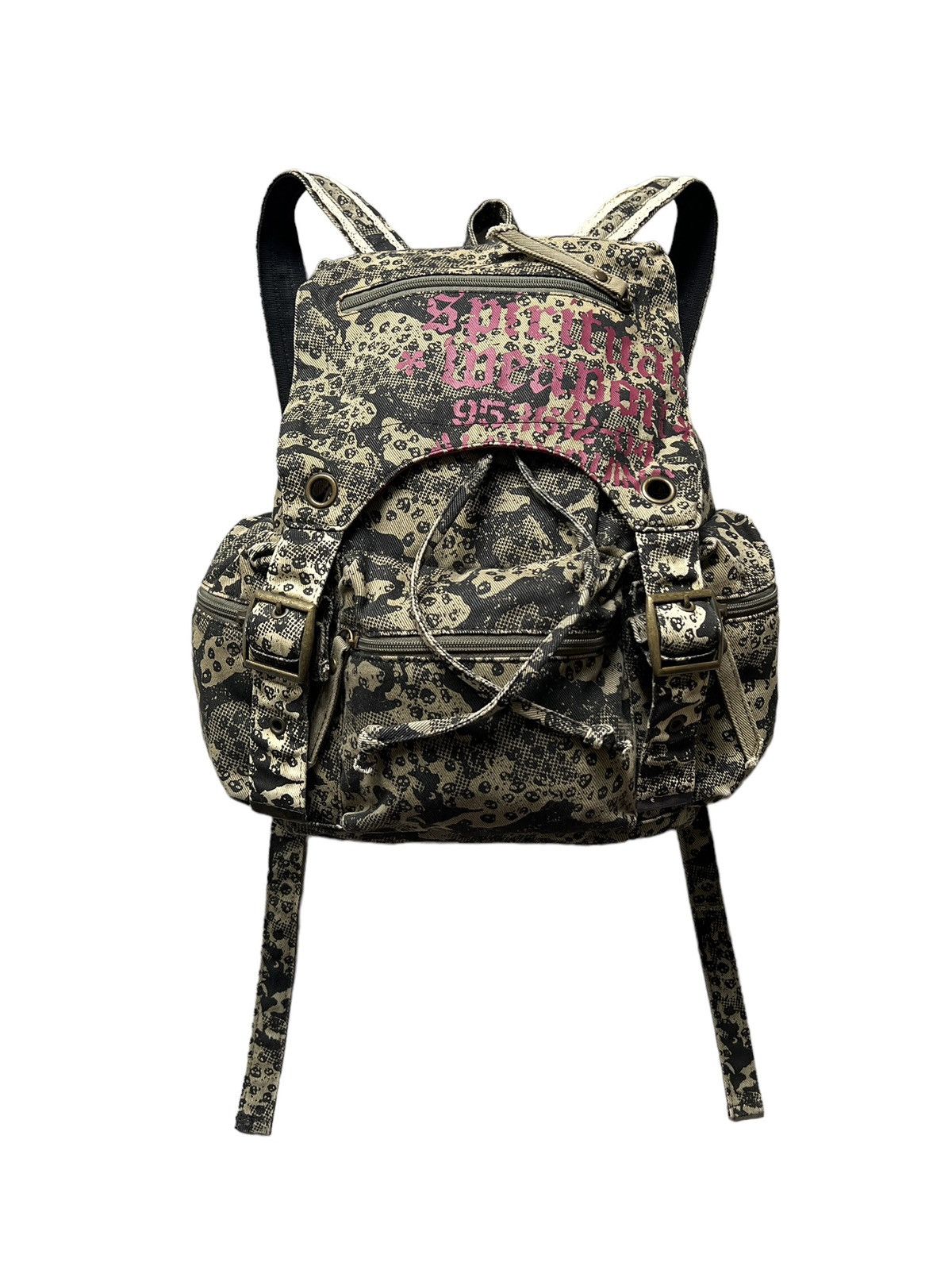 Japanese Brand Algonquins ‘Spiritual Weapon” Tanker Backpack Size ONE SIZE - 2 Thumbnail