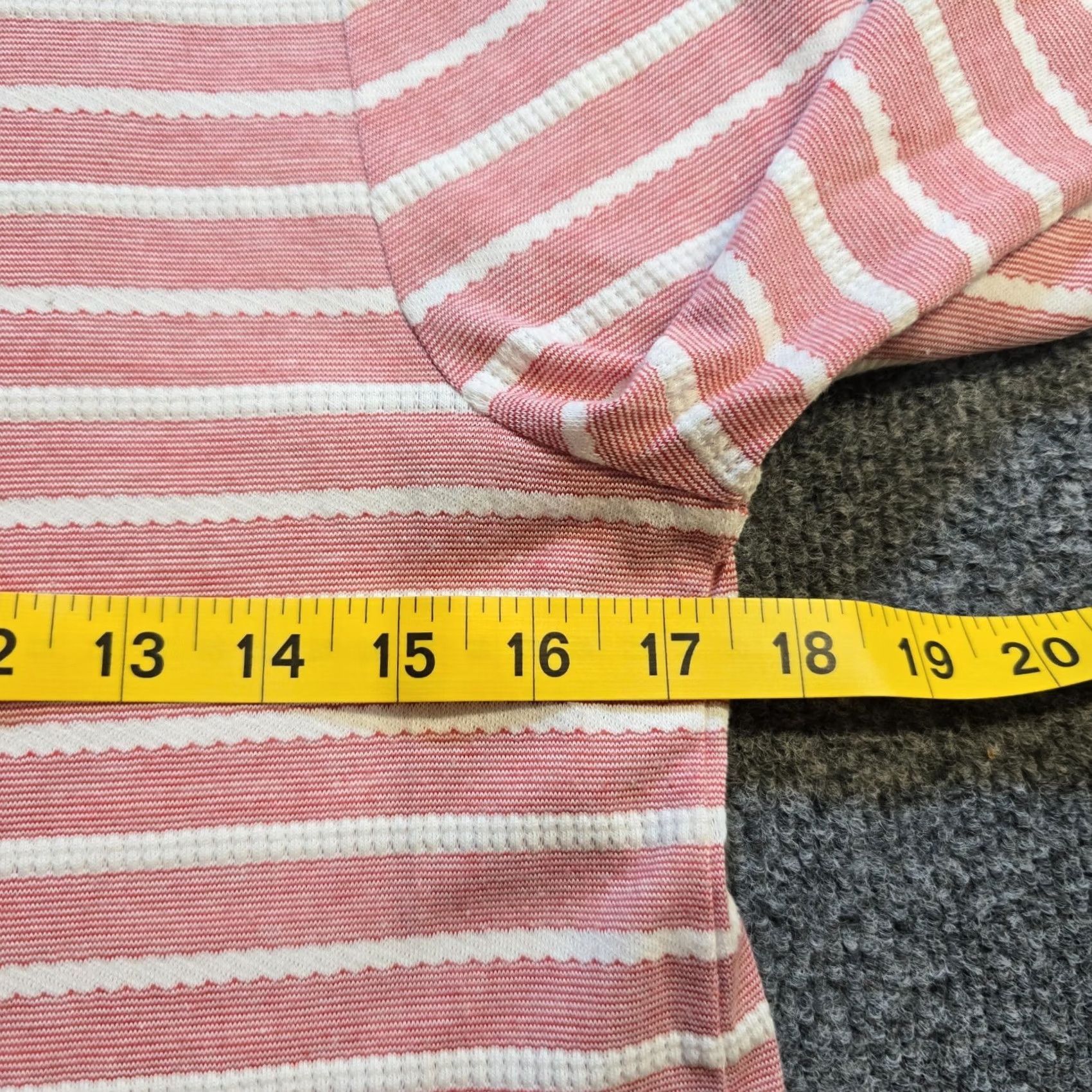 Anthropologie Postmark Anthropologie Top Womens Medium Red White Stripe Boat Neck Nautical Shirt Blouse Knit Long Sleeve Casual NY? Size M / US 6-8 / IT 42-44 - 5 Thumbnail