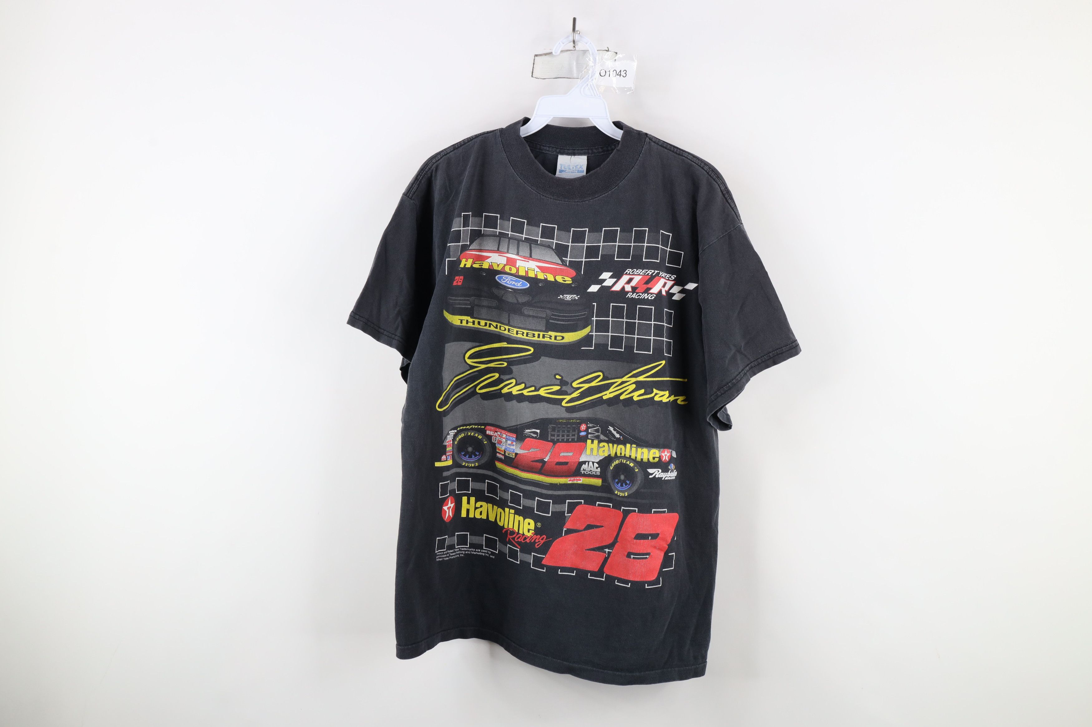 Vintage Vintage 90s NASCAR Ernie Irvan Racing All Over Print T-Shirt Size US L / EU 52-54 / 3 - 1 Thumbnail