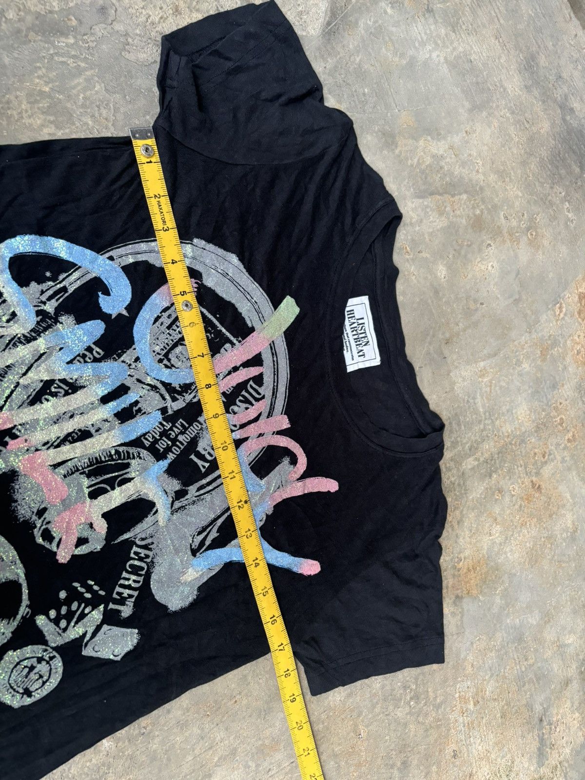 Hysteric Glamour × Japanese Brand Y2k Listen Heartbeat Juice Smile Scary Tshirt Size US M / EU 48-50 / 2 - 9 Thumbnail