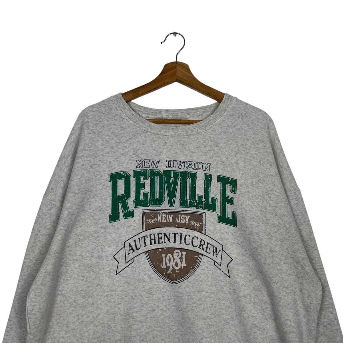 Japanese Brand New Jersey Redville Big Logo Sweatshirt Size US M / EU 48-50 / 2 - 2 Thumbnail