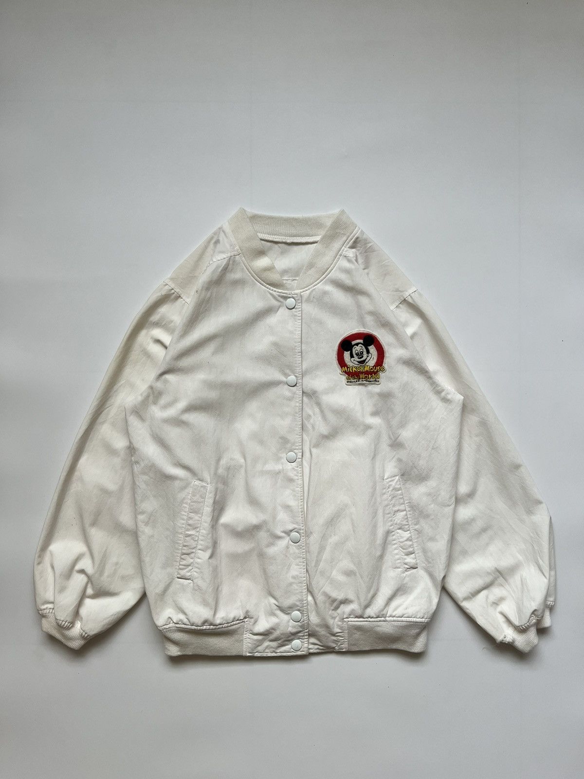 Disney 1990s Disney Mickey Mouse World Varsity Size US M / EU 48-50 / 2 - 1 Thumbnail