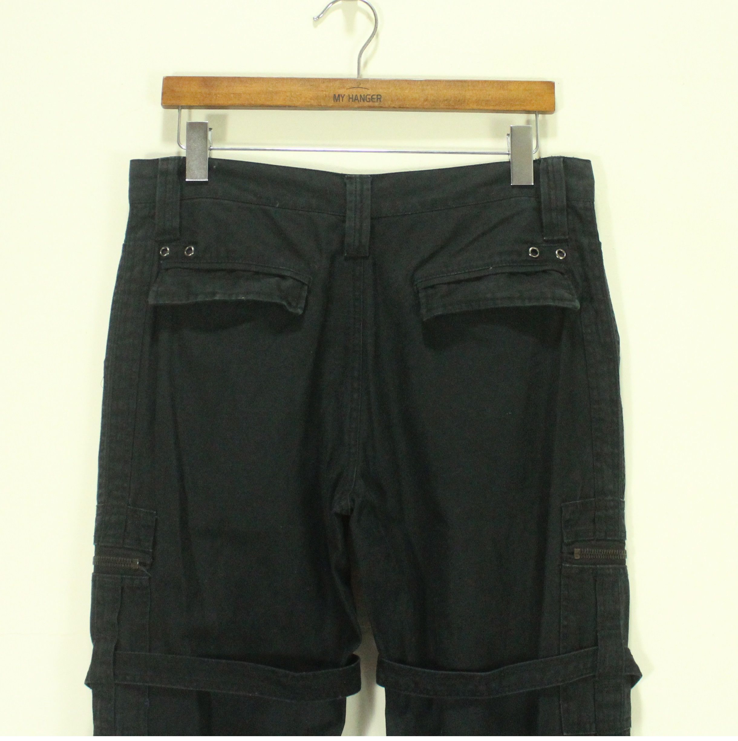 Japanese Brand Bondage Pants Tactical Pants Skater Punk Gasmask Cargos Size US 32 / EU 48 - 10 Thumbnail