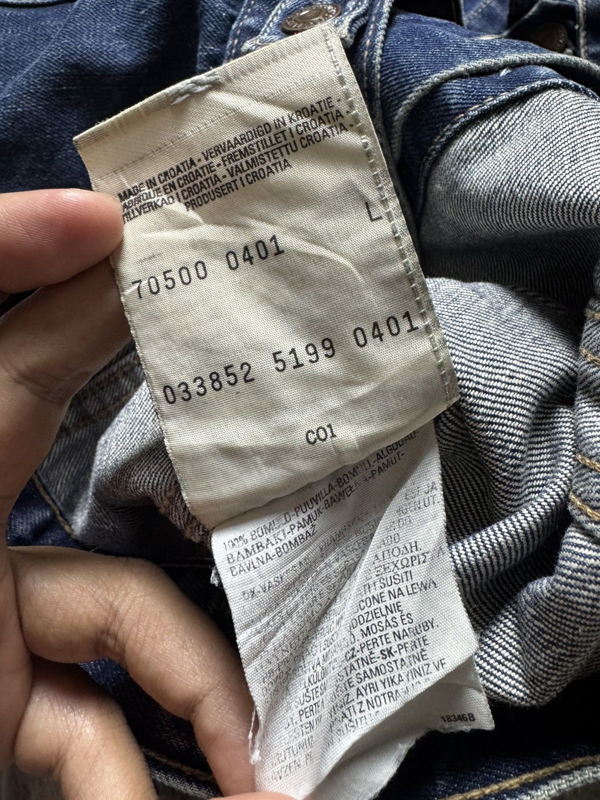Levi's Vintage Clothing Vintage Levis Trucker Size US L / EU 52-54 / 3 - 8 Thumbnail